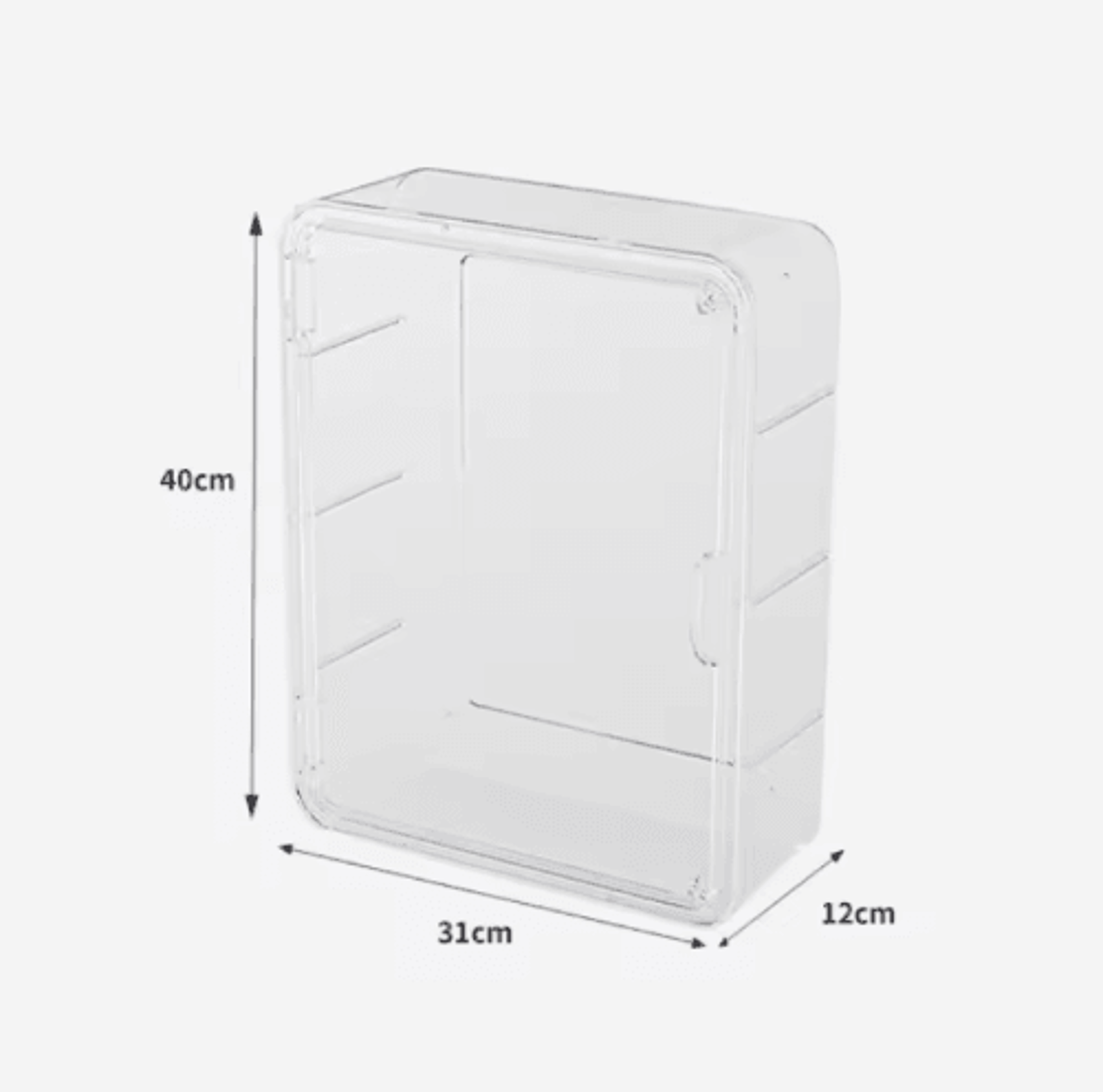 NoDrill Wall Mounted Medicine Cabinet  MultiLayer Storage Organizer For Bathroom Kitchen  Home 1