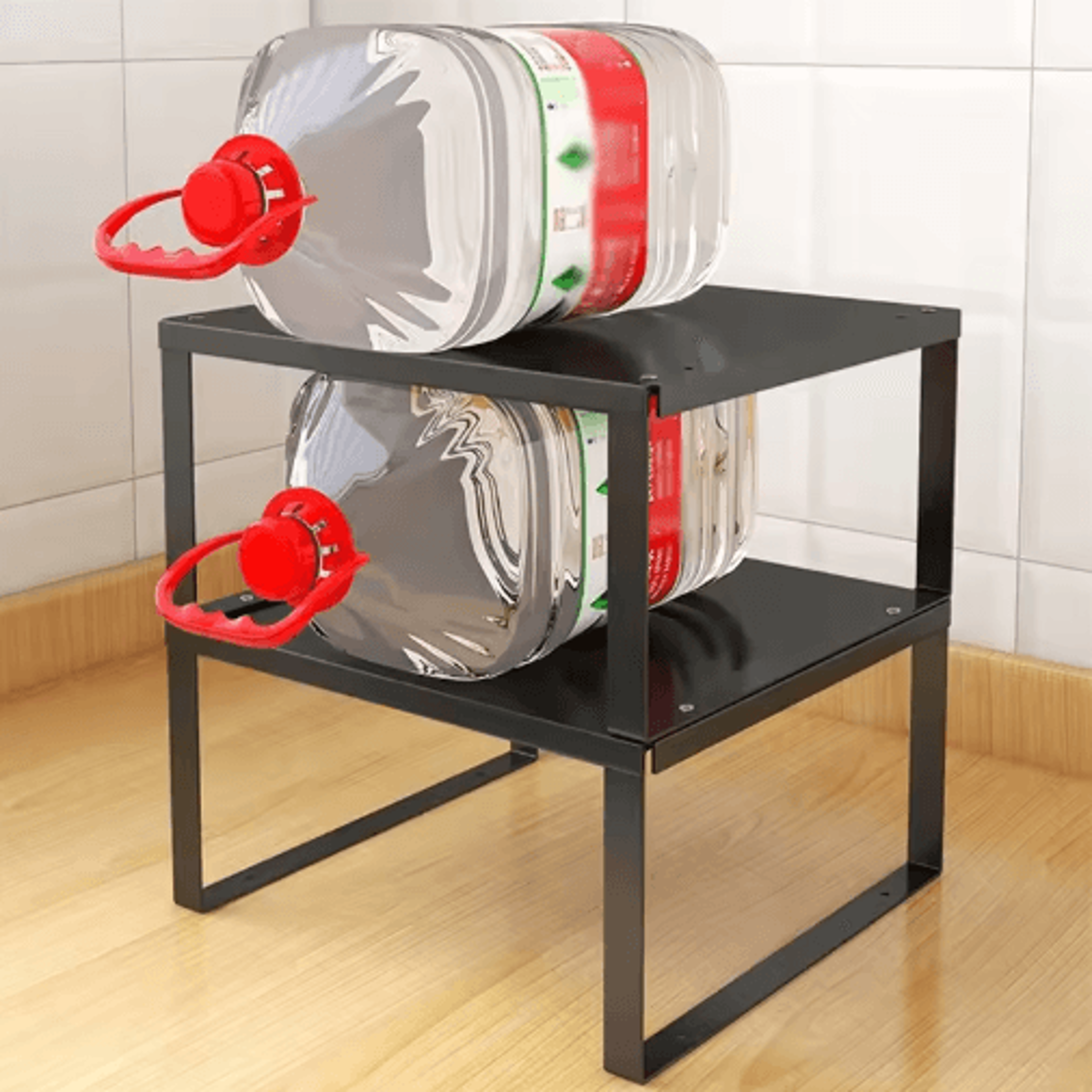 Metal Wall Mounted Spice Rack  SpaceSaving Kitchen  Bathroom Storage Shelf Organizer 9