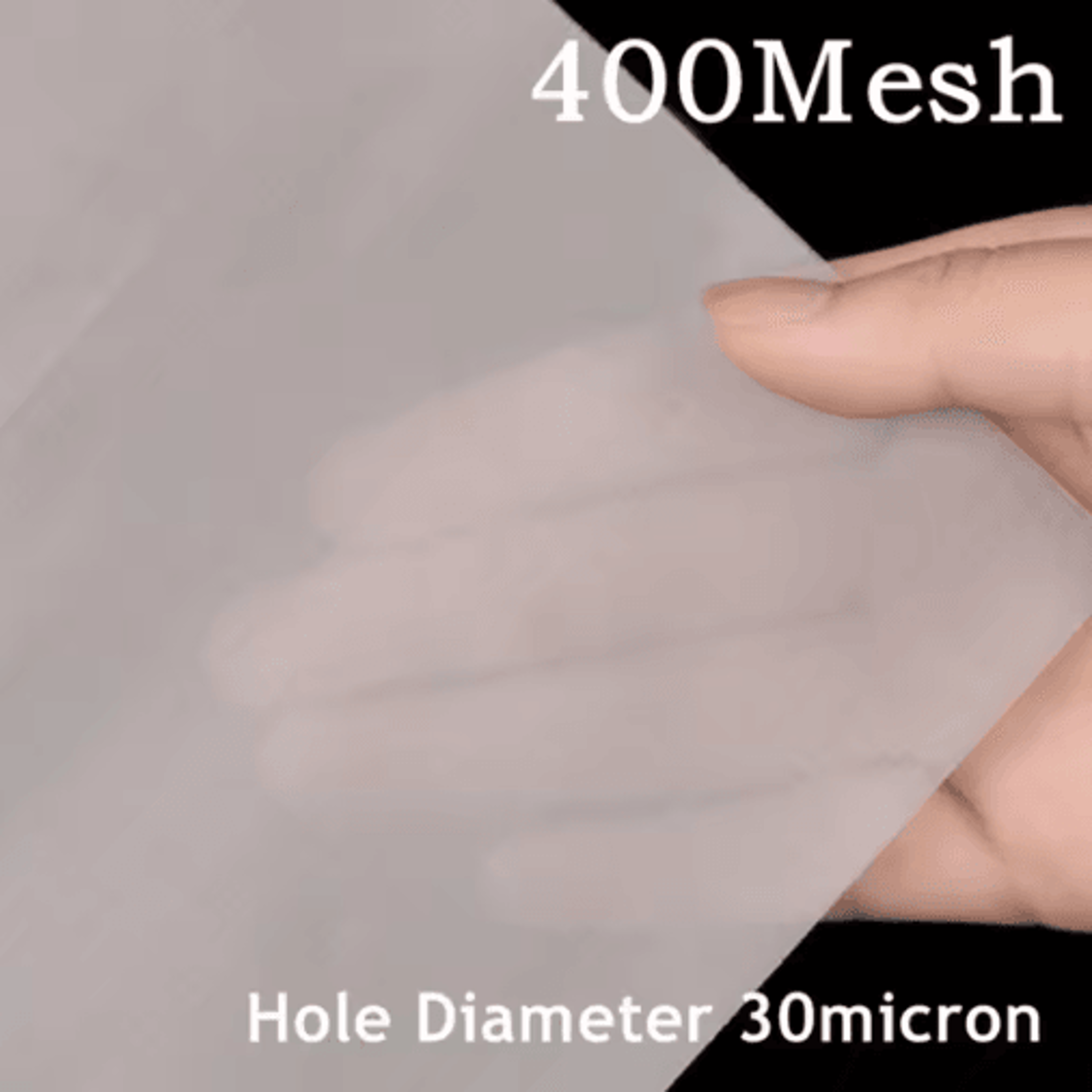 30 By 30cm Stainless Steel Mesh Screen Woven Wire Filter Mesh Sheet 4400 Mesh 1