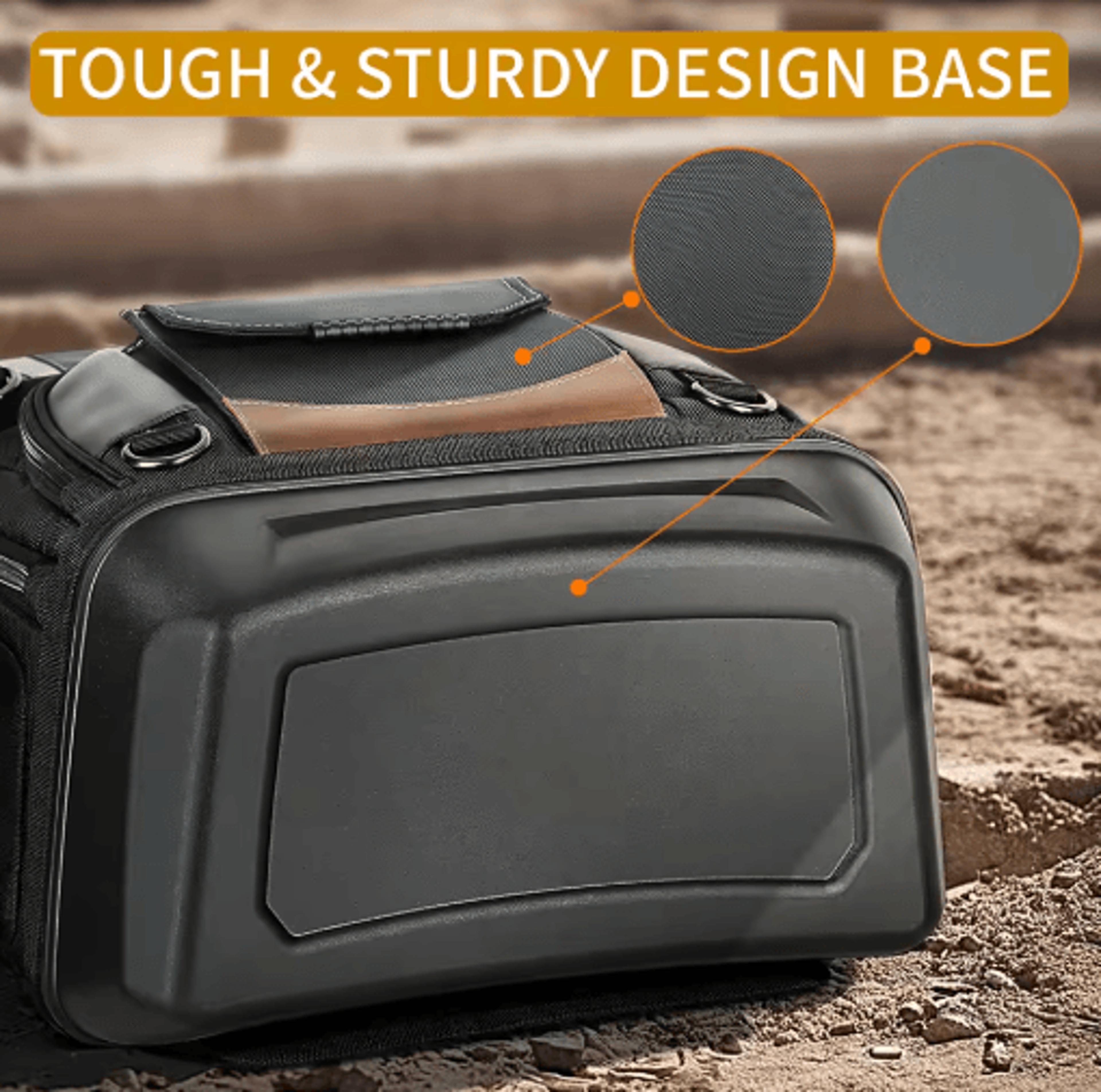 Heavy Duty Tool Backpack With Molded Bottom  Removable Tool Carrier Professional Electrician Tool O 2