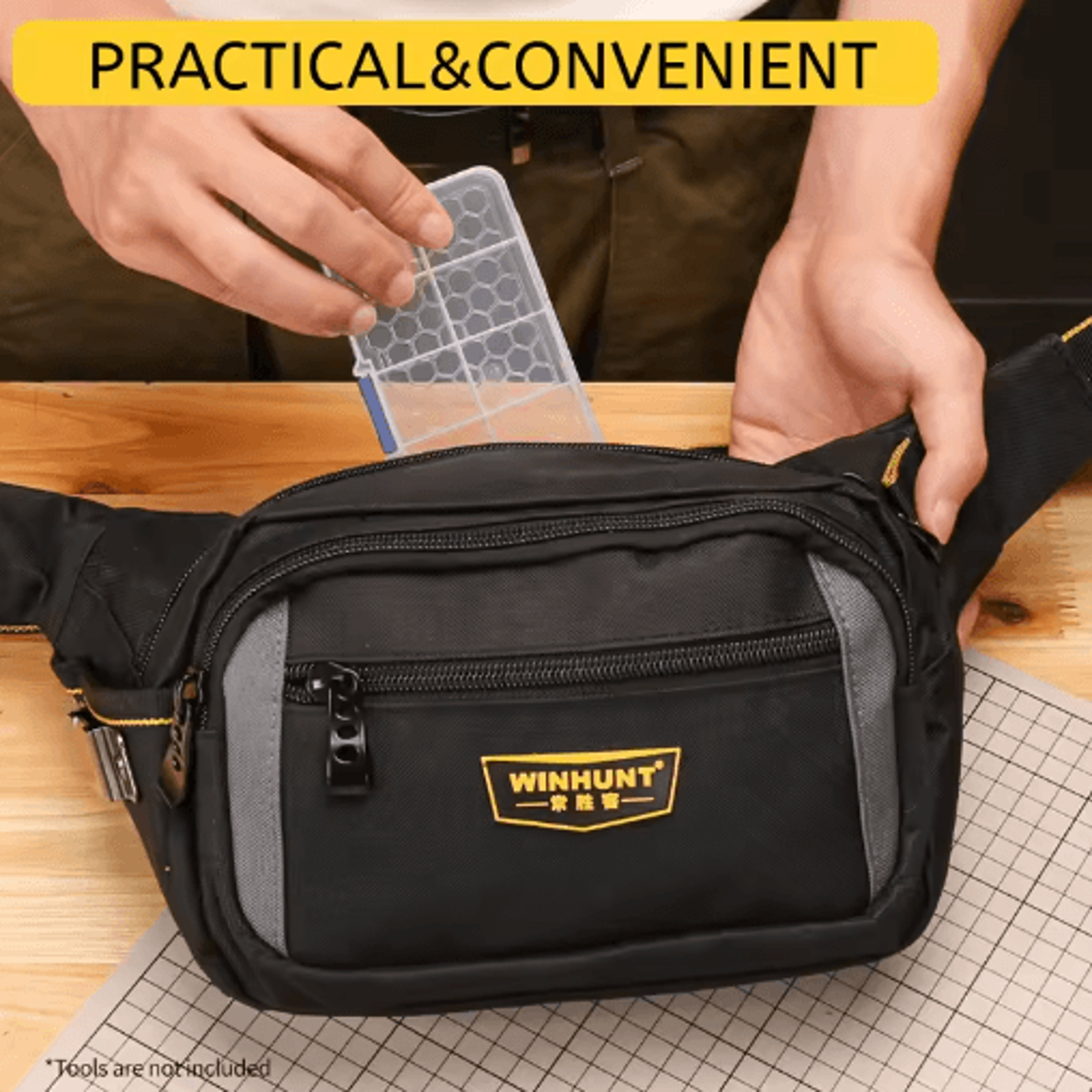 HeavyDuty Electrician Waist Bag  Durable Oxford Cloth Tool Organizer With MultiPocket Storage For H 4