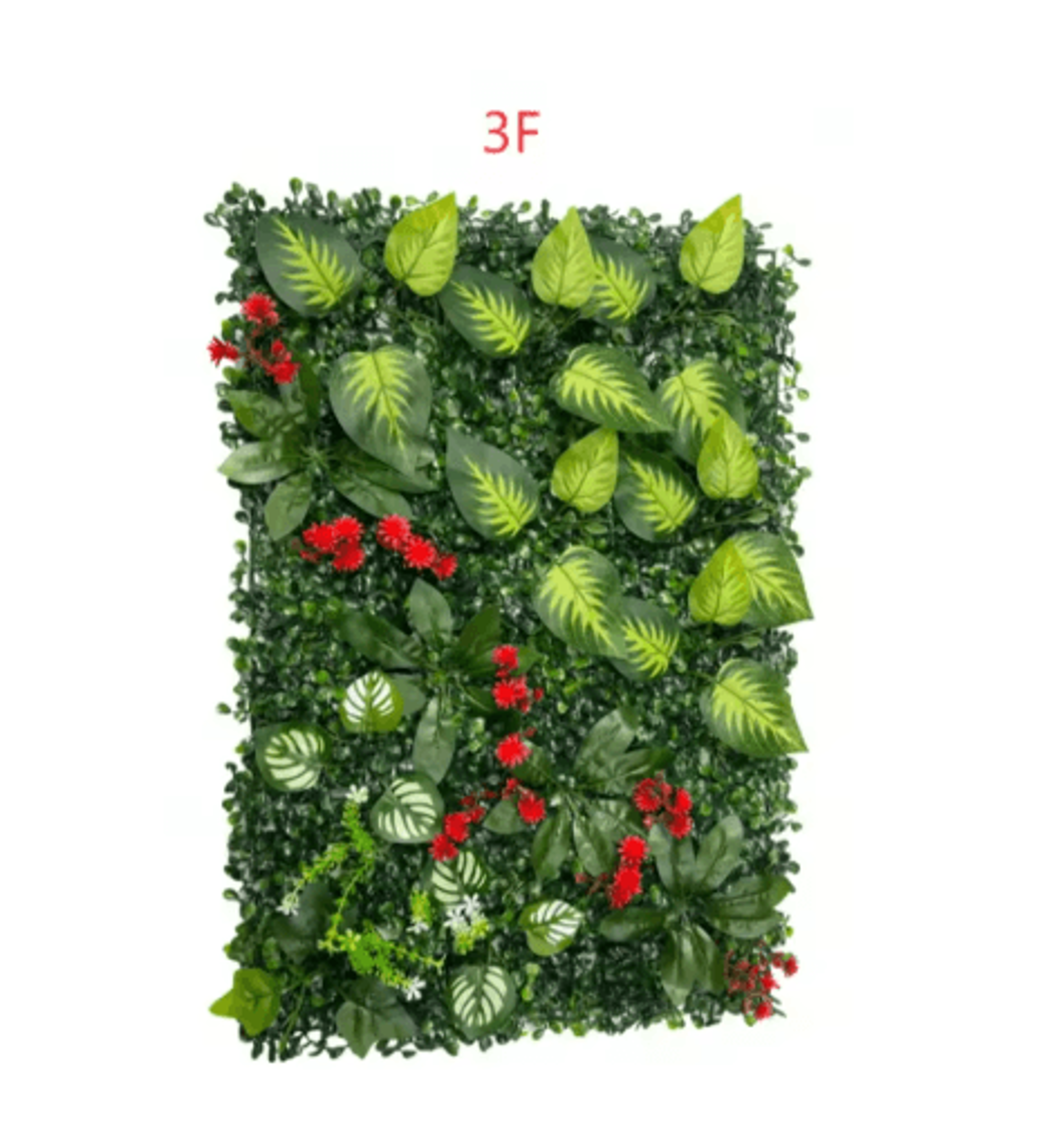 Artificial Green Wall Panels  Realistic Faux Greenery Wall For Home Garden Patio  Event Decor 5