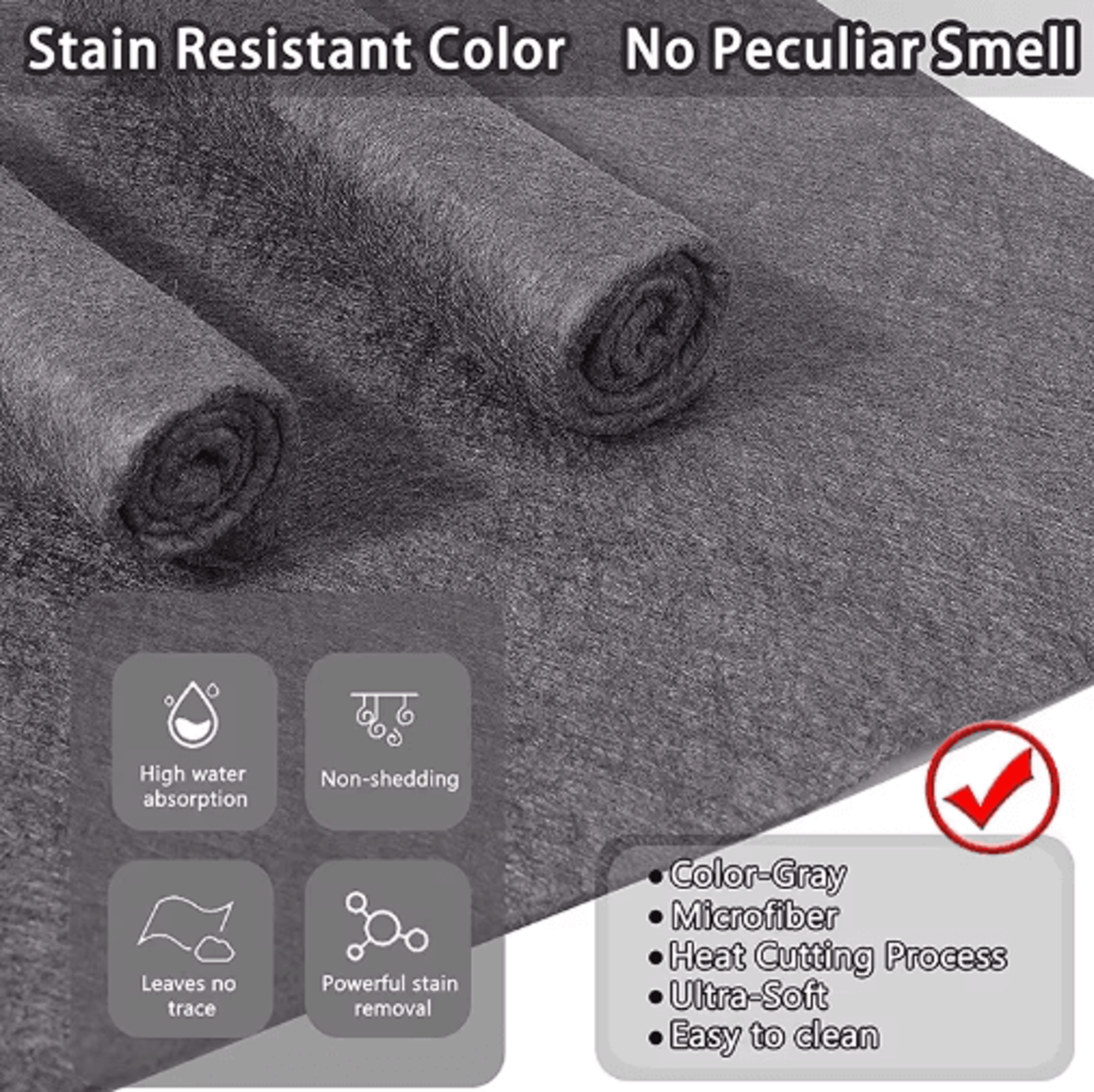 Magic Microfiber Cleaning Cloths  Reusable StreakFree Towels For Glass Kitchen  Car Care 120PCS 7