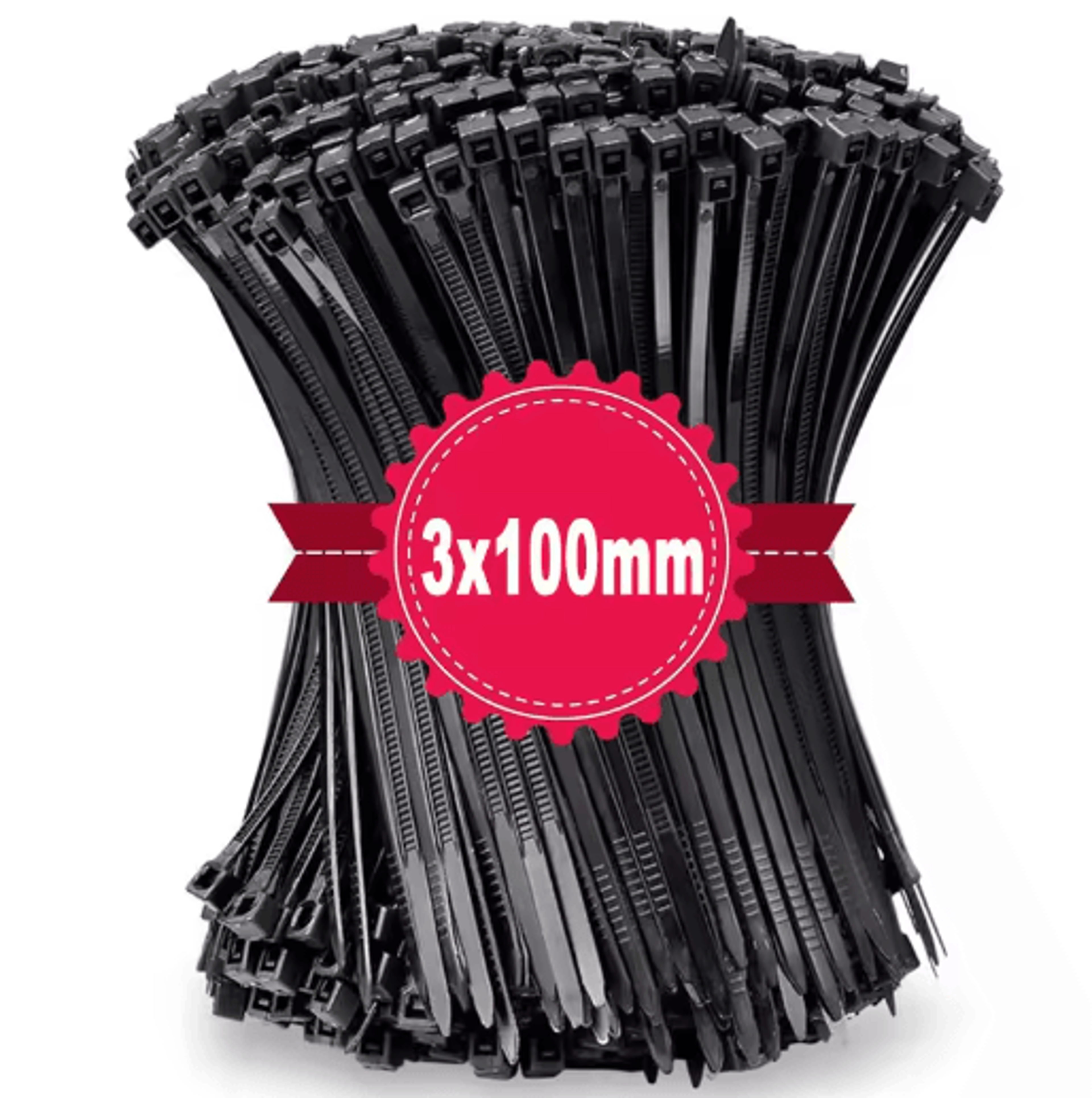 SelfLocking Nylon Cable Ties  Durable Plastic Zip Ties For Cable Management  Organization 2