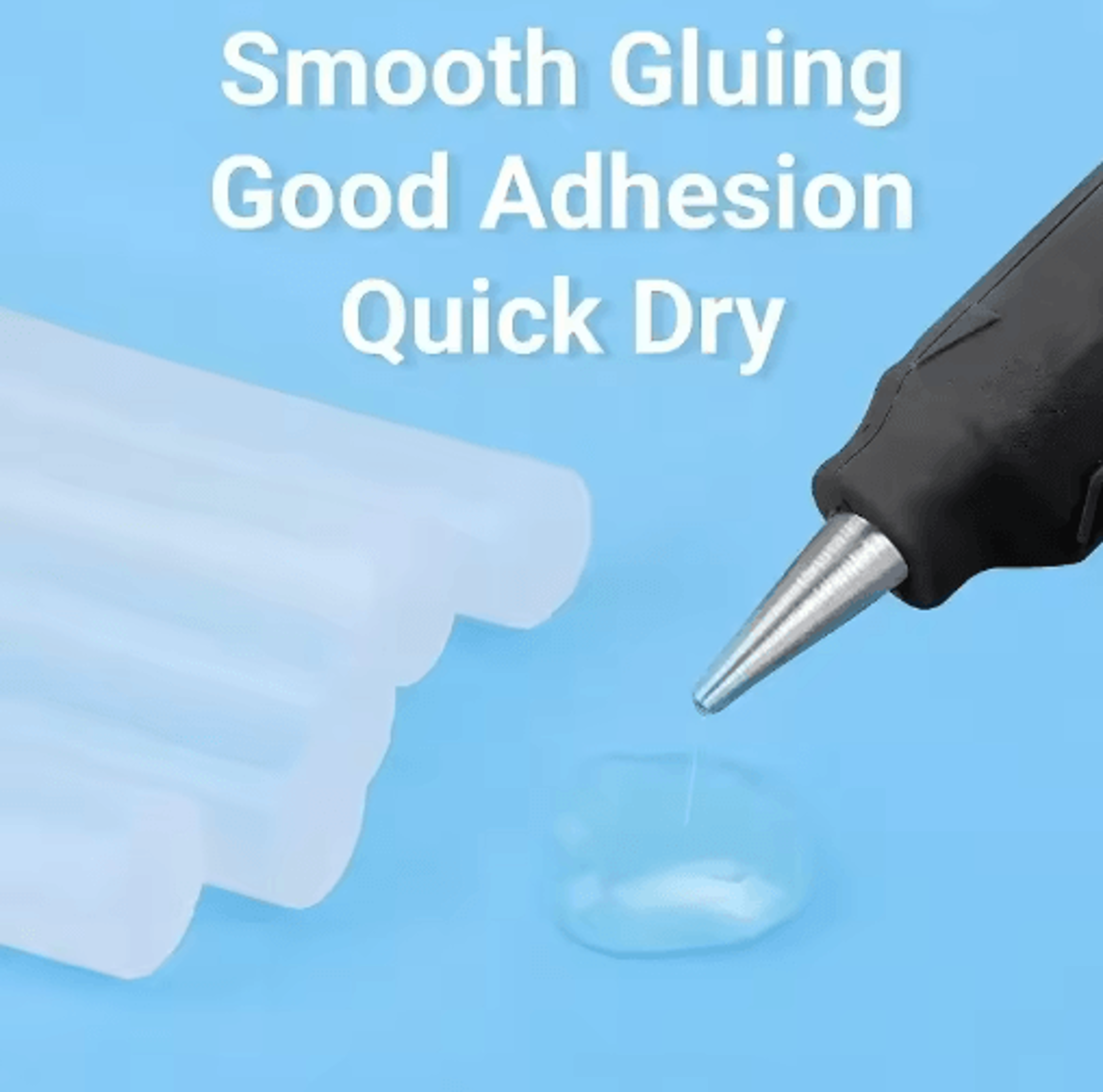 Strong Adhesive Transparent Hot Melt Glue Sticks  Glue Gun Refills For DIY Crafts  Home Repairs 3