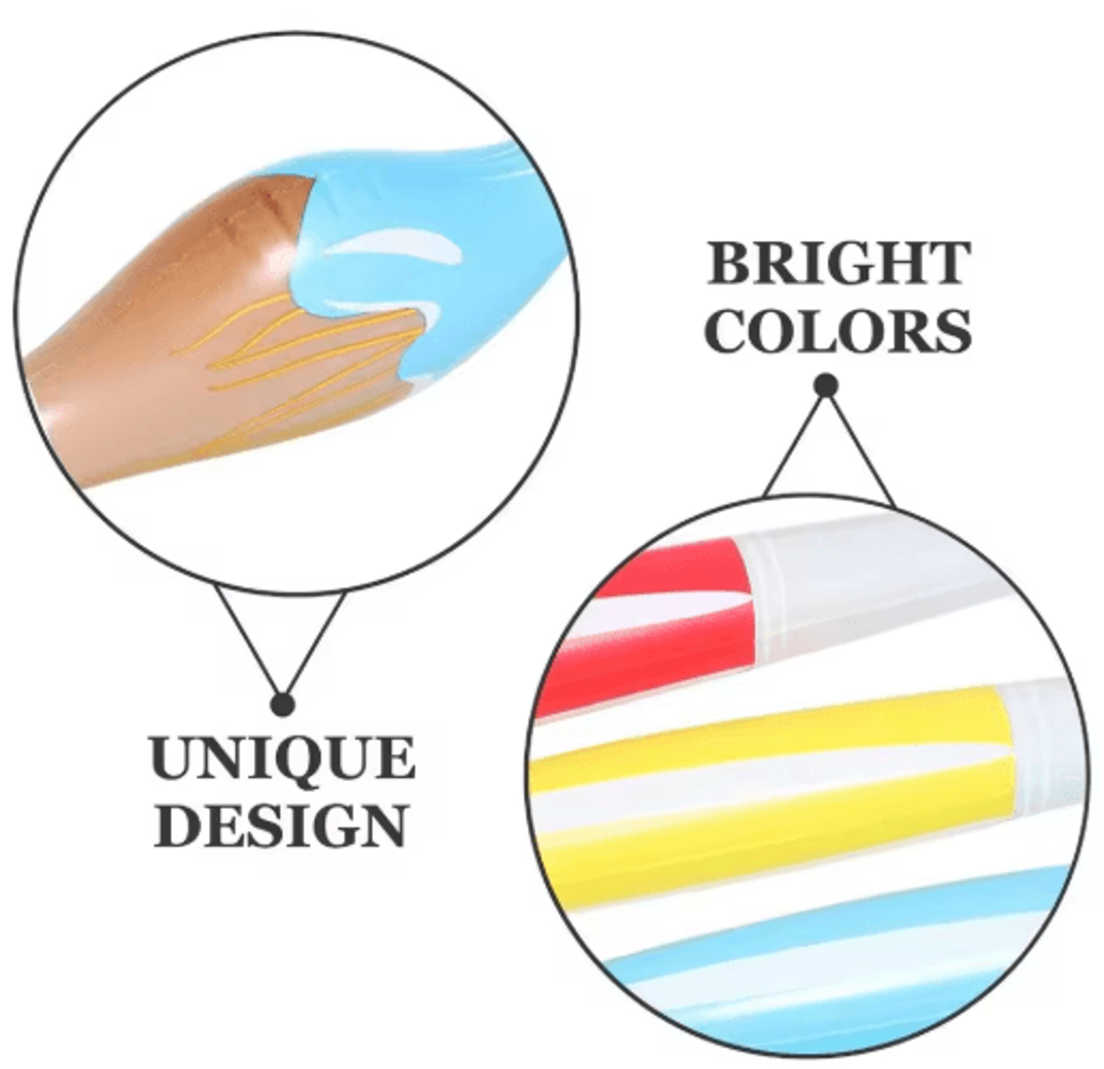 Giant Inflatable Paint Brush  PVC BlowUp Paintbrush Prop For Graduation Parties  Creative Events 8