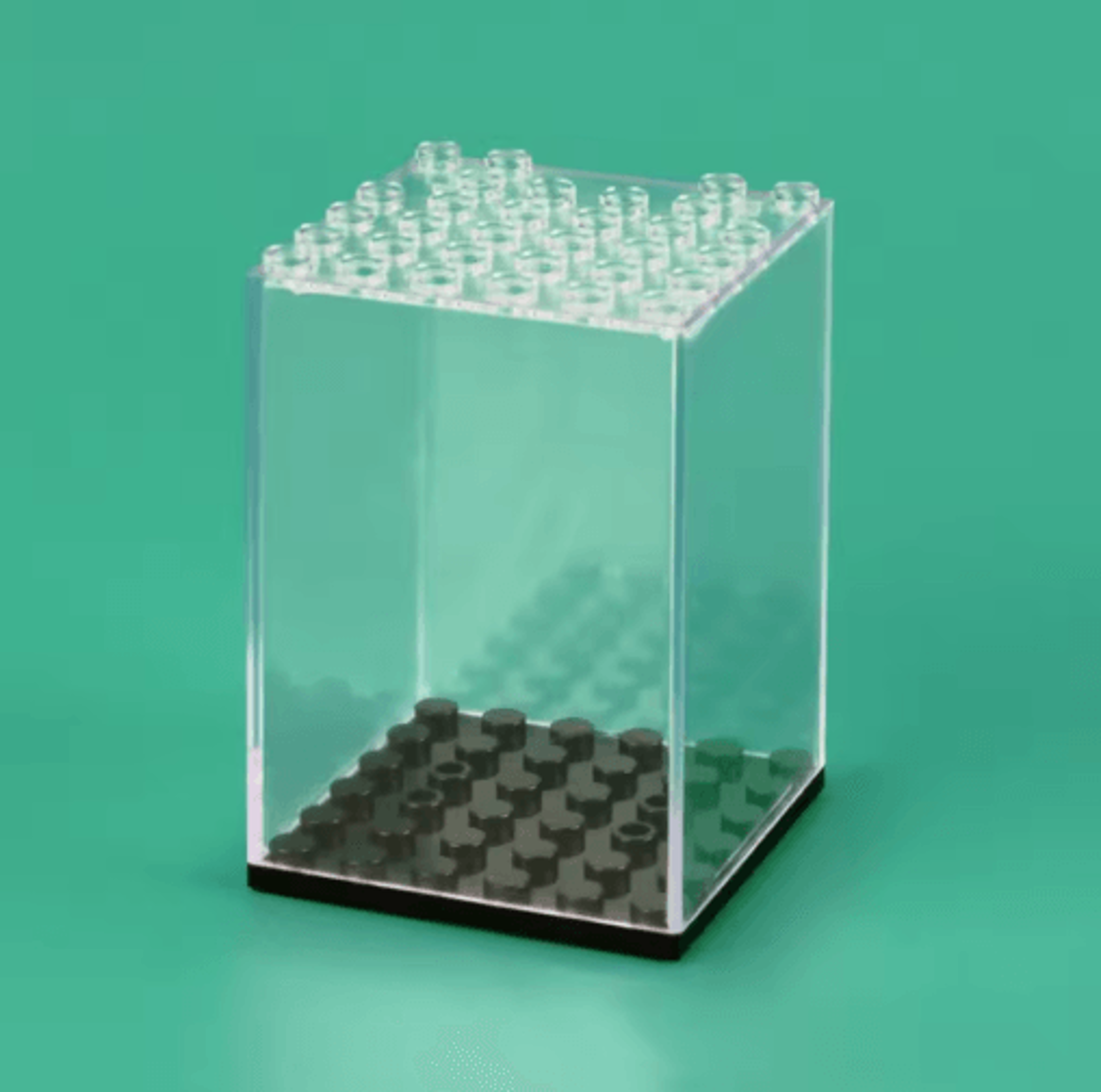 Clear Acrylic Display Case  Dustproof Display Box For Building Blocks Toys  Collectibles 0