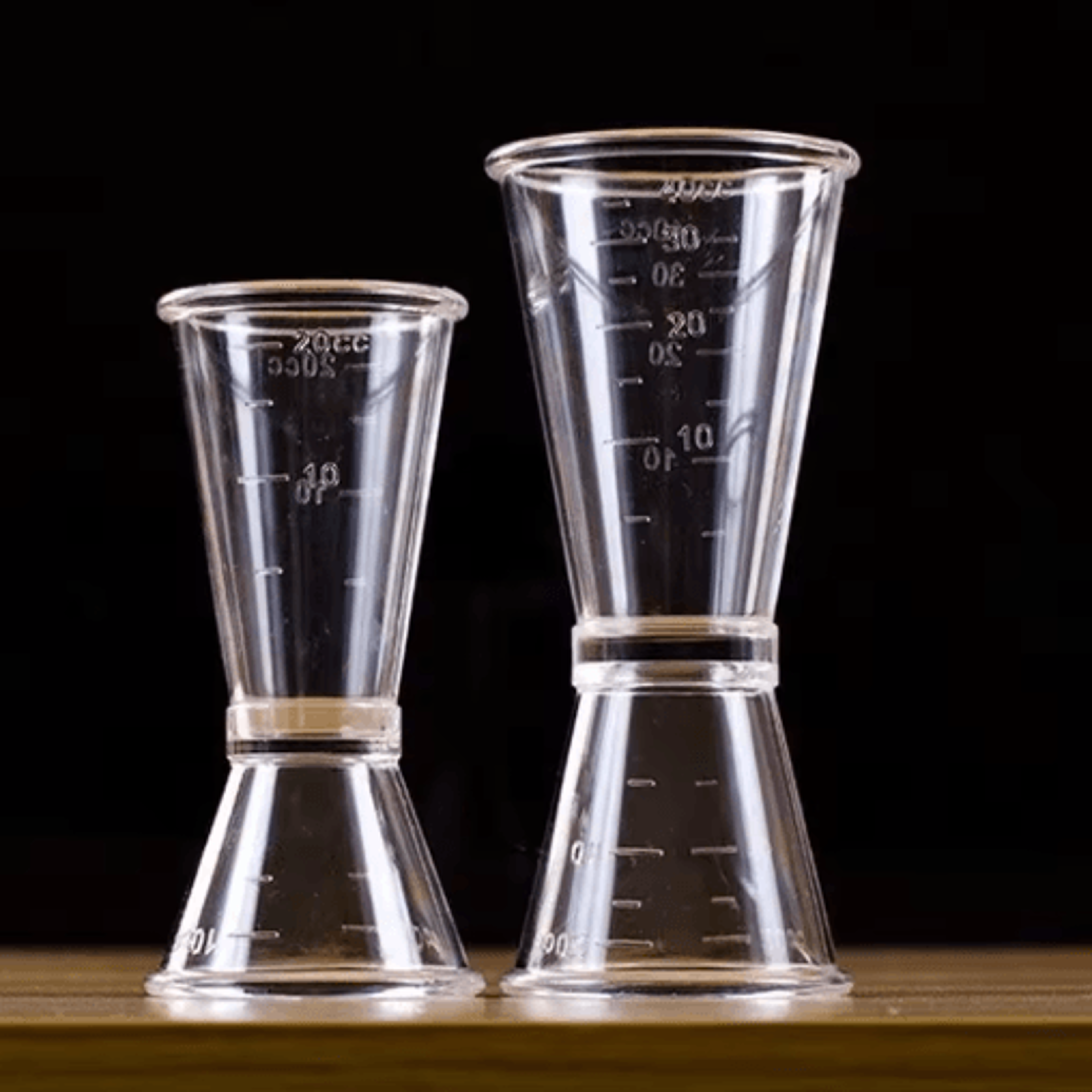 Stainless Steel Cocktail Jigger  DoubleSided Measuring Cup For Home Bars  Professional Mixology 0
