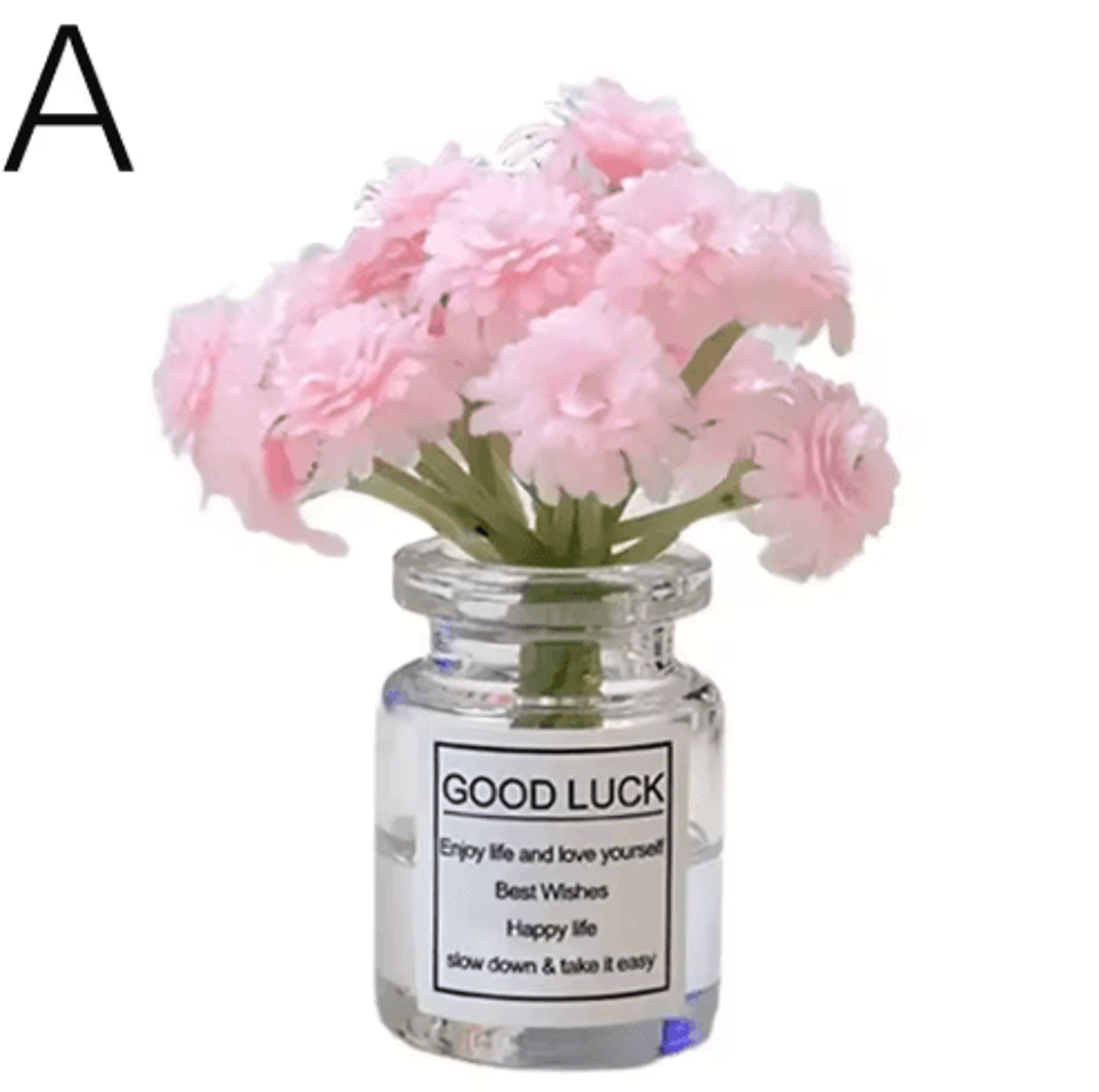 Mini Flower Vase Car Air Vent Diffuser  Aromatherapy Clip  Interior Decoration 7