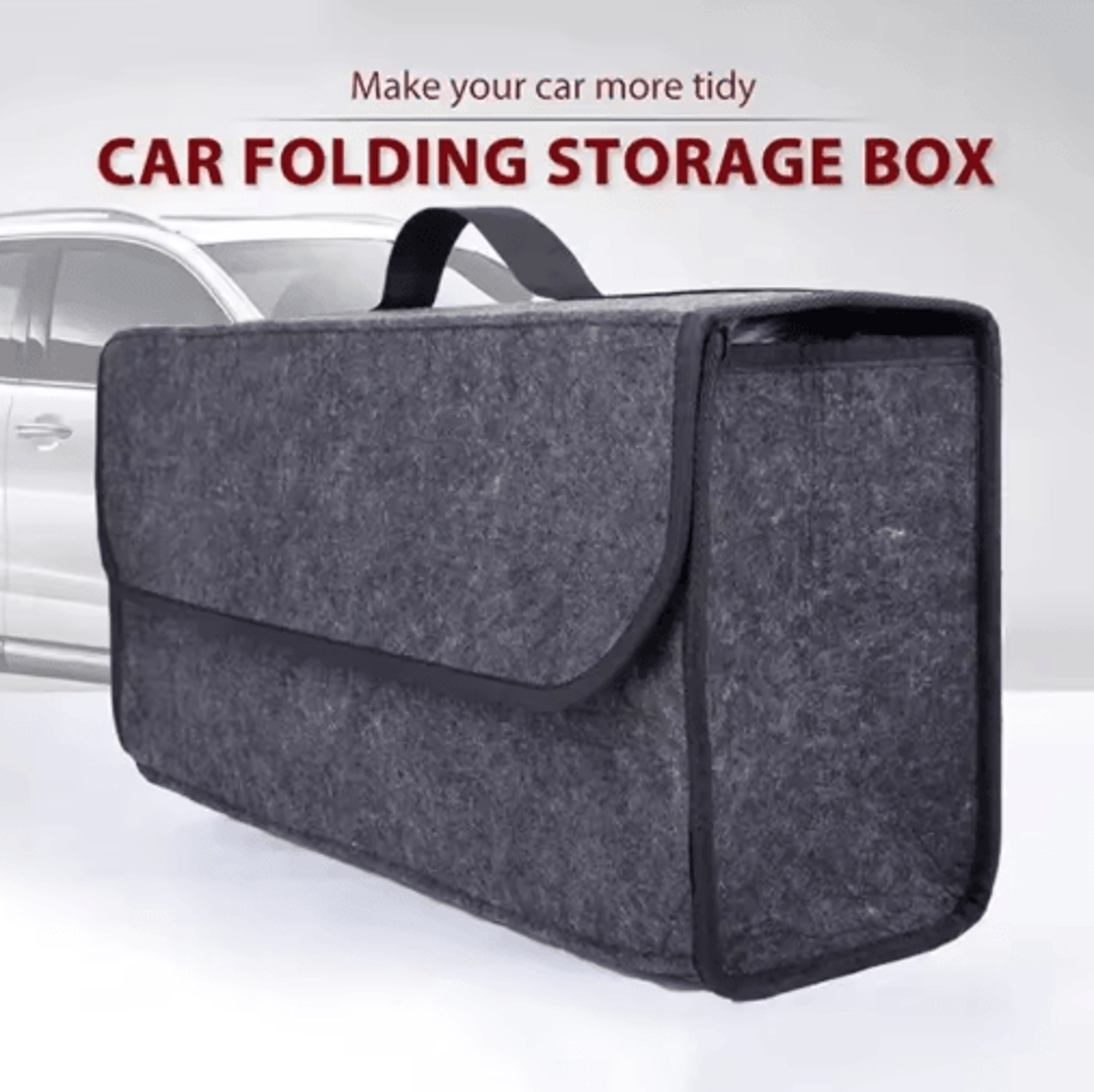 Foldable Car Trunk Organizer  MultiCompartment Storage Bag For Car Cargo  Interior Essentials 5