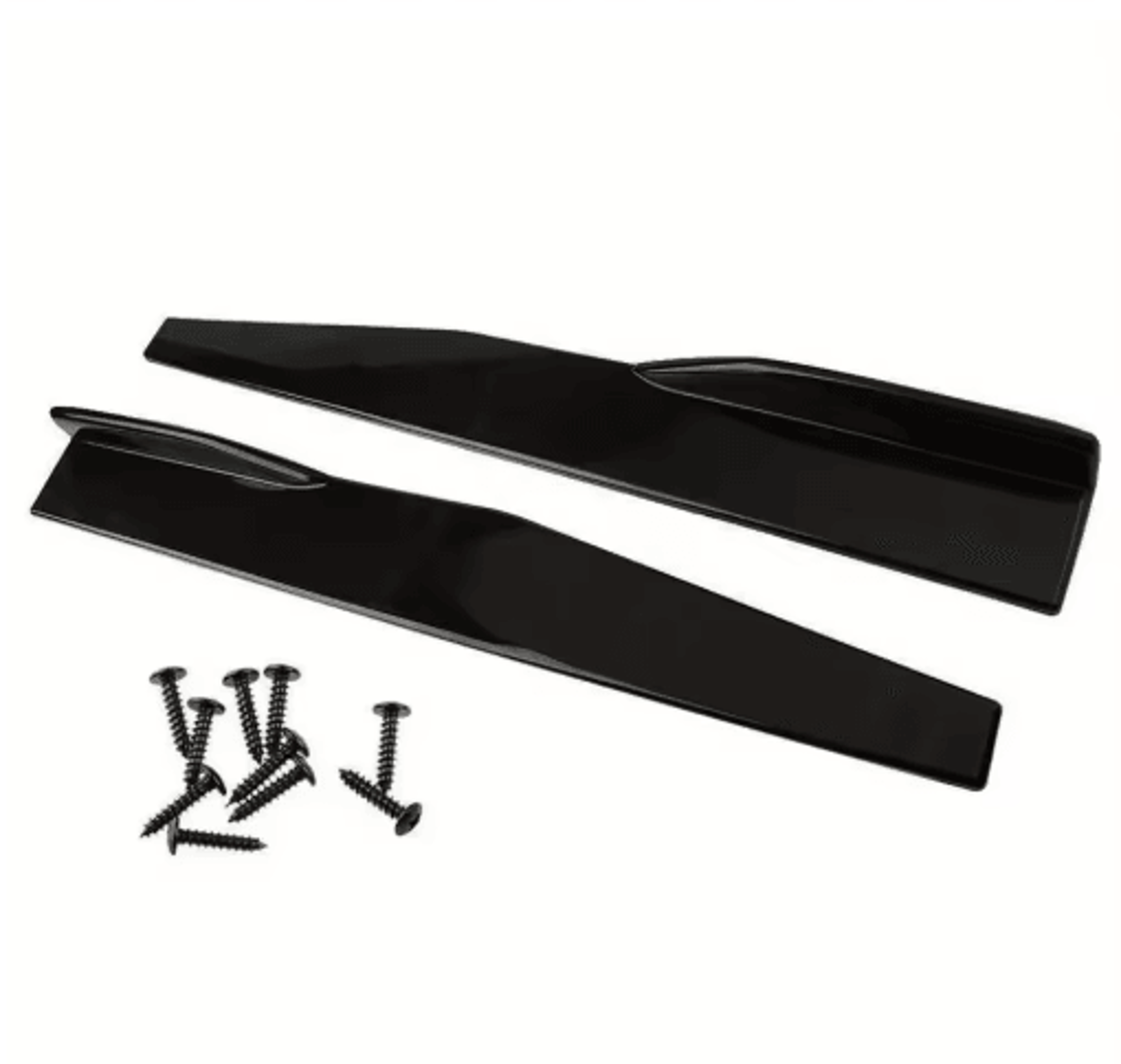 Universal Front Bumper Lip Spoiler Kit  Car Splitter  Front Diffuser Upgrade 11