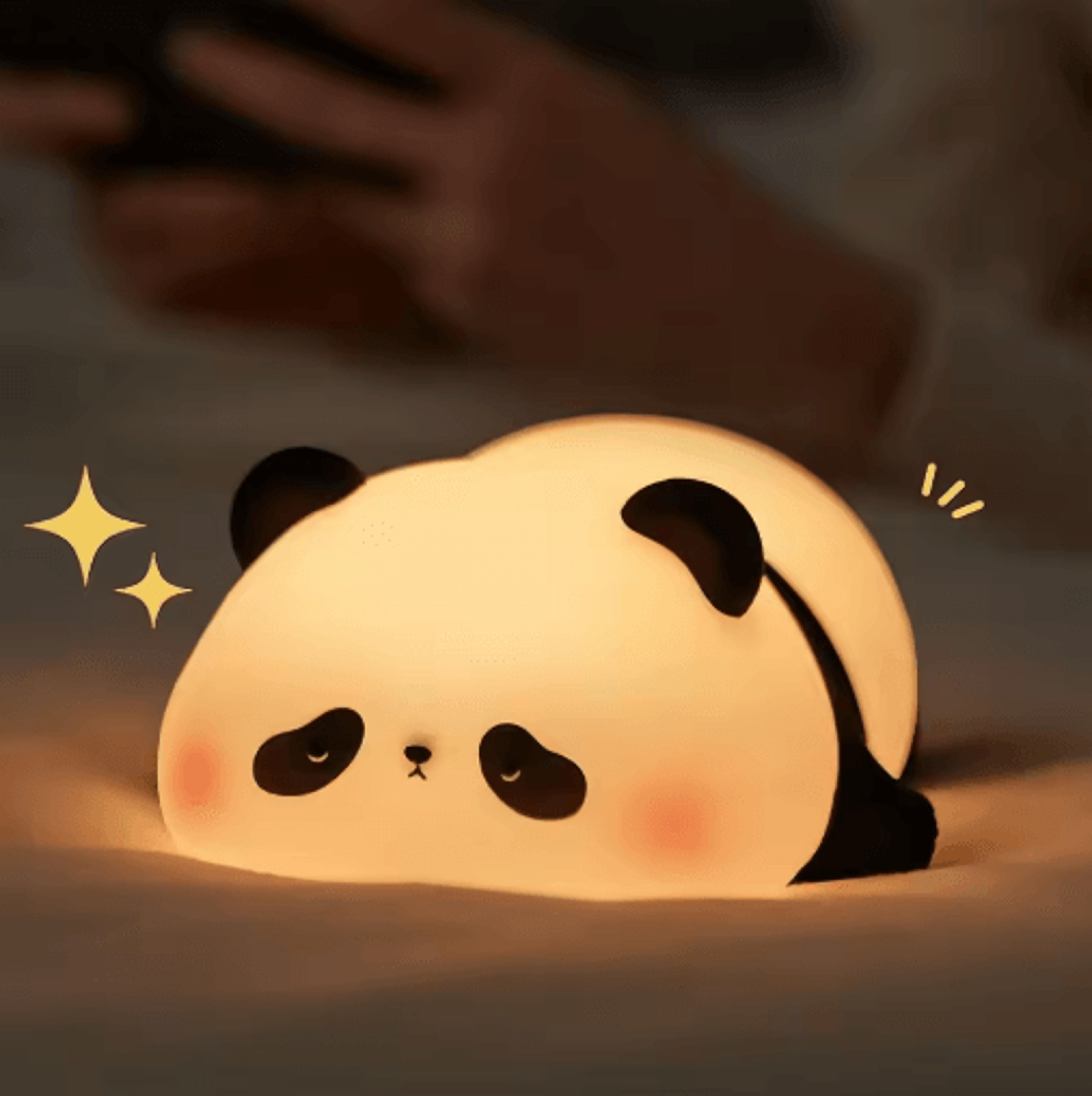 Cute Silicone Night Light USB Rechargeable LED Bedside Lamp For Kids  Bedroom Decor 5