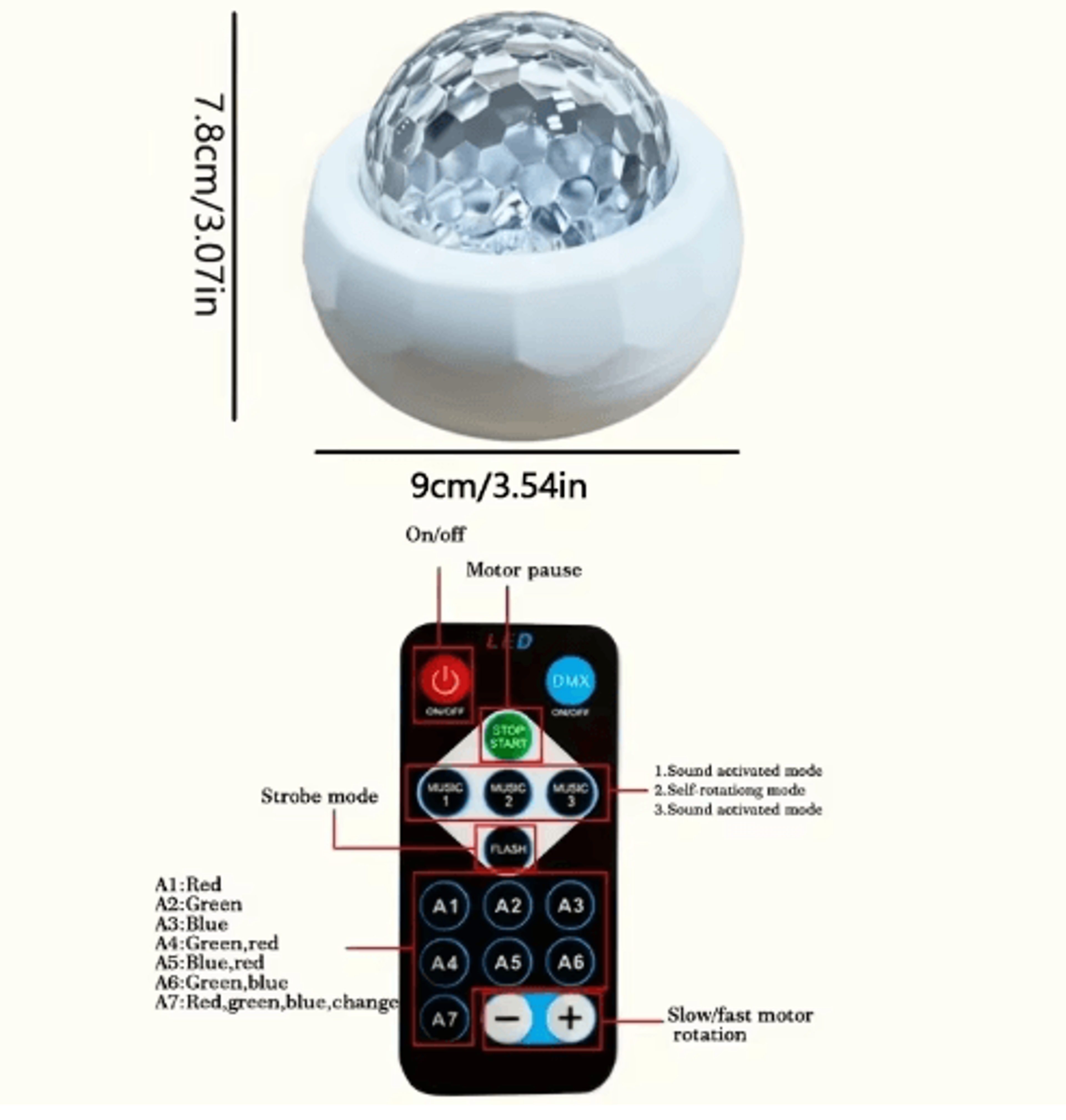 Northern Lights Starry Sky Projector Lamp With Aurora LED Galaxy Light 2