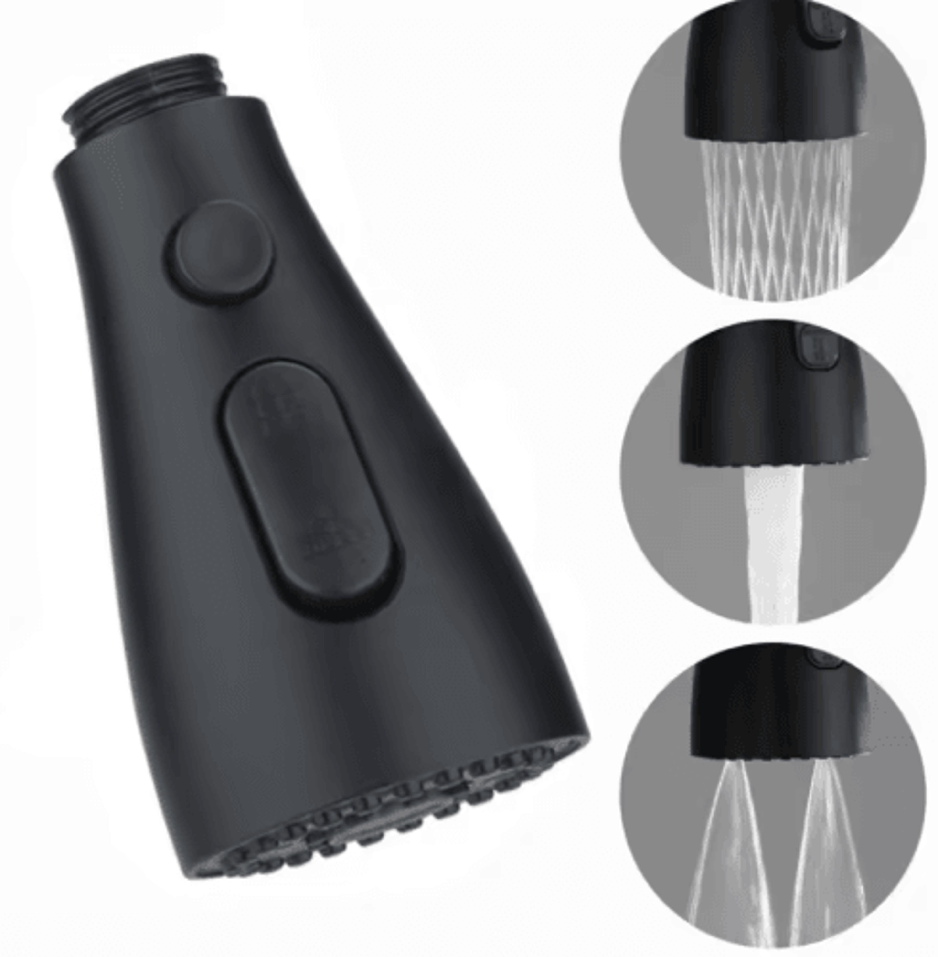 3Mode Pull Out Faucet Sprayer Replacement Kitchen Faucet Spray Head 1