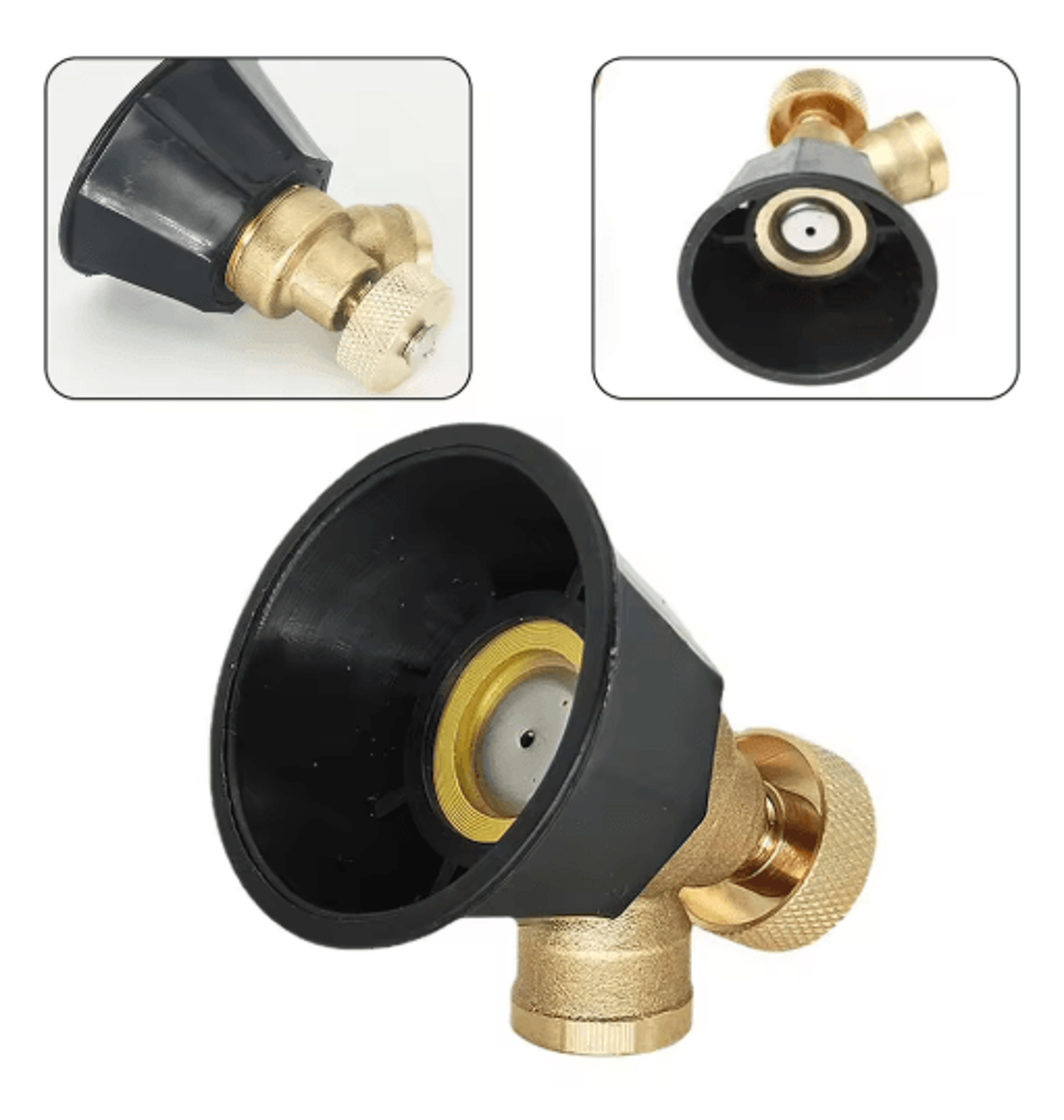 Adjustable Brass Agricultural Spray Nozzle  Atomizing Sprinkler Head For Garden  Irrigation Systems 7