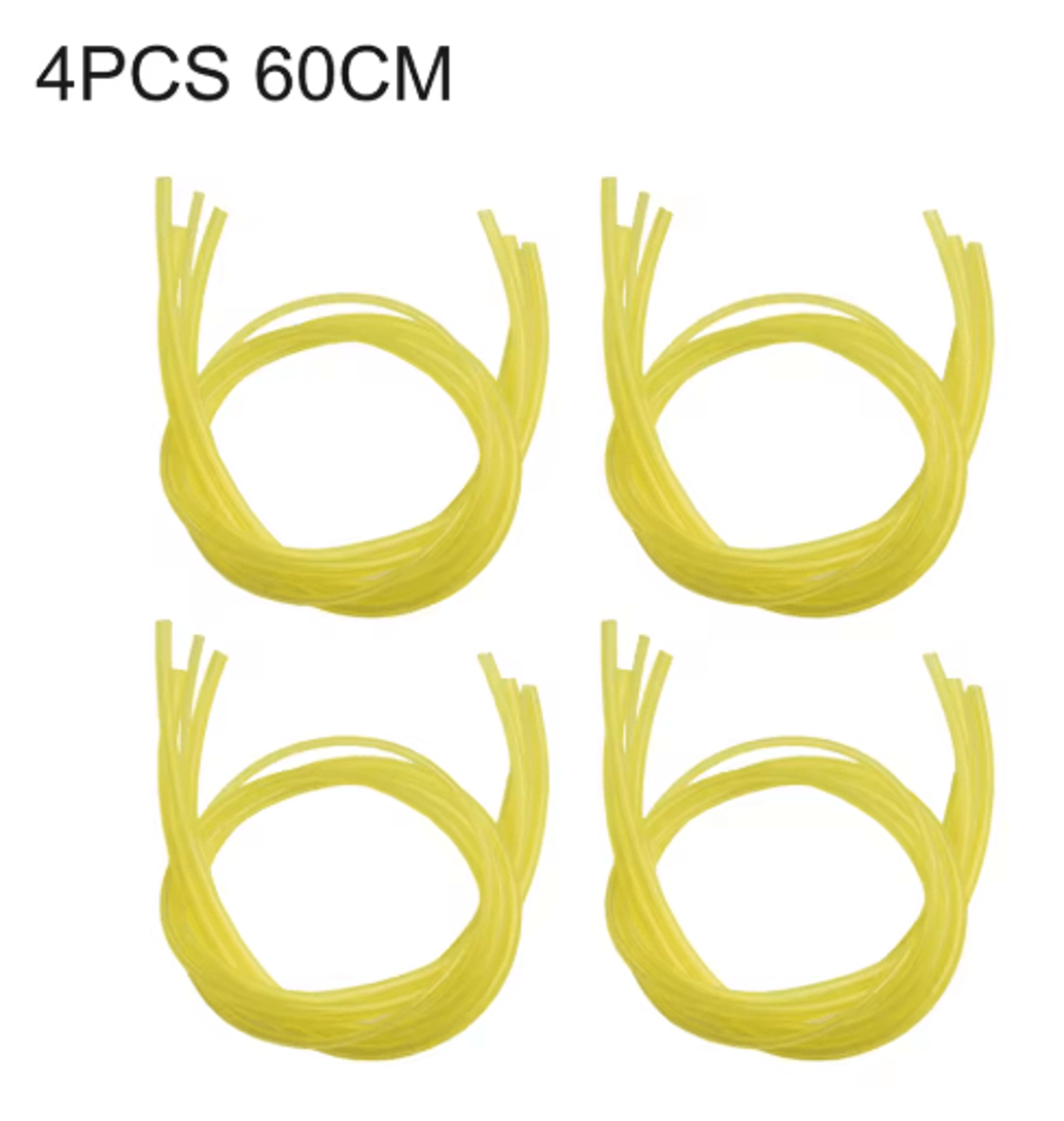 4PCS Fuel Line Kit  MultiSize Fuel Hose Set For Chainsaws Trimmers Blowers  Small Engines 0