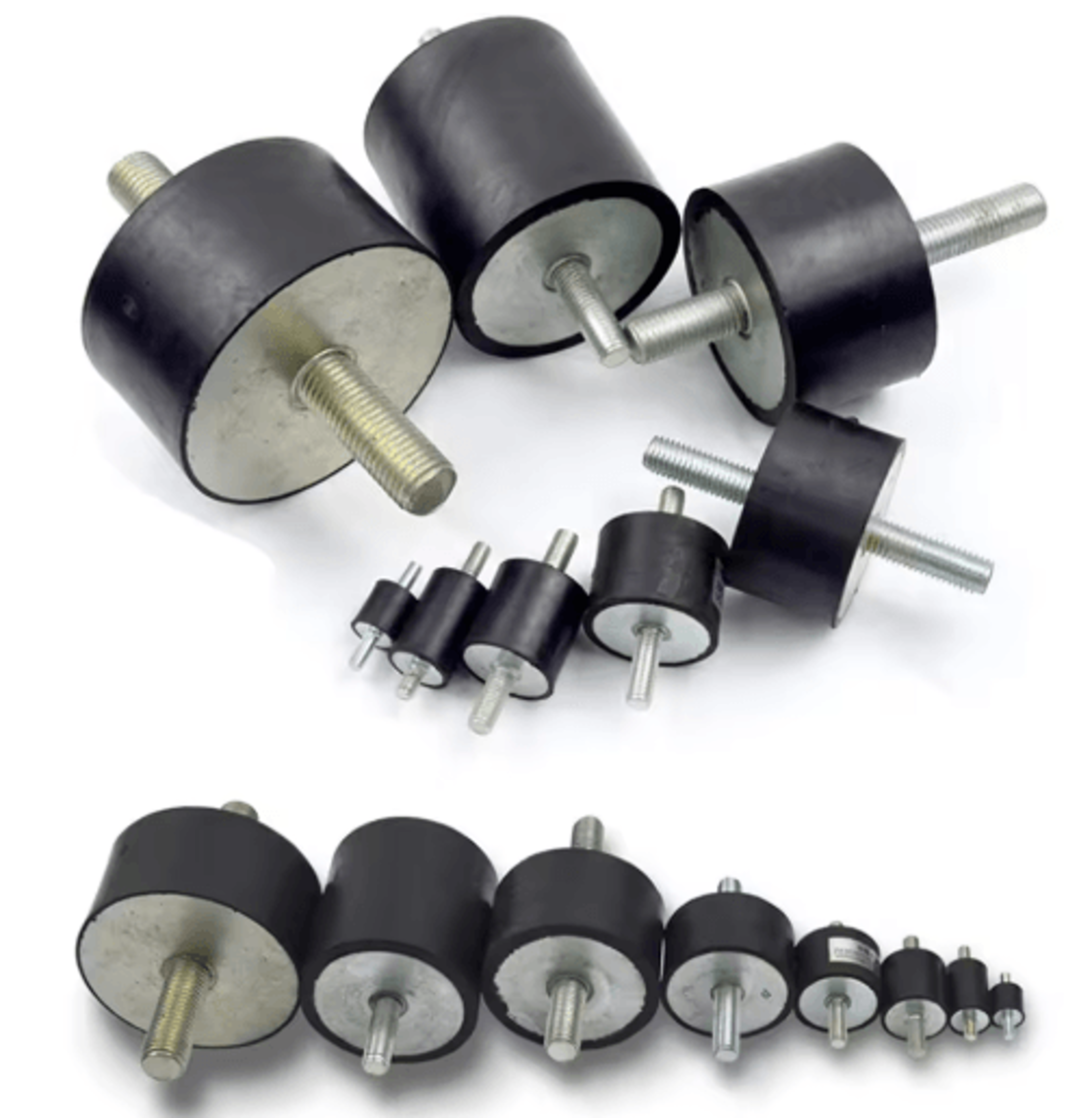 Rubber Shock Mount Bobbin Isolator  AntiVibration Mount For Water Pumps Motors  Machinery 0