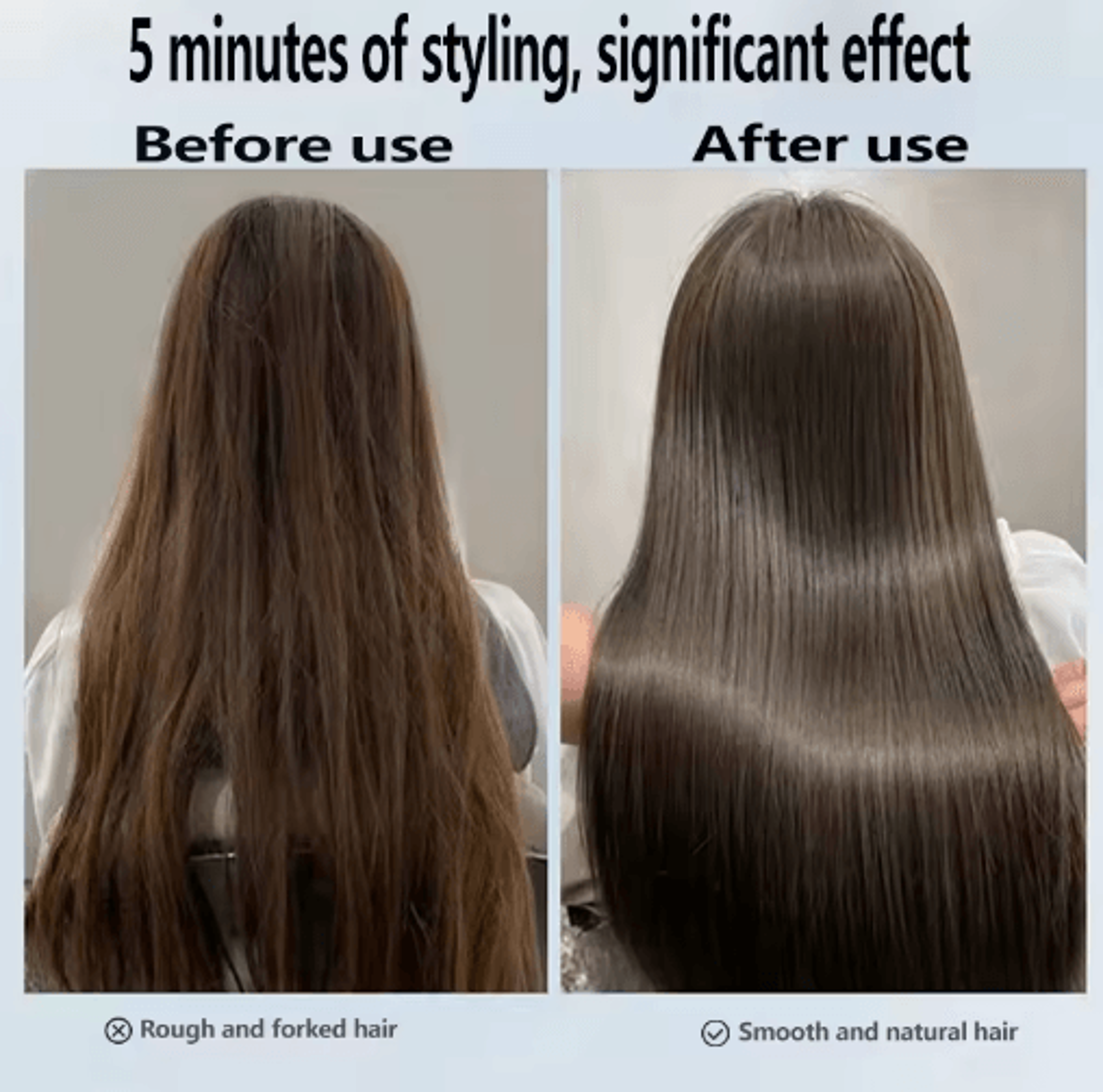 Professional 2in1 Hair Straightener  Dryer  Ionic Flat Iron Styling Tool For Smooth SalonQuality Ha 4