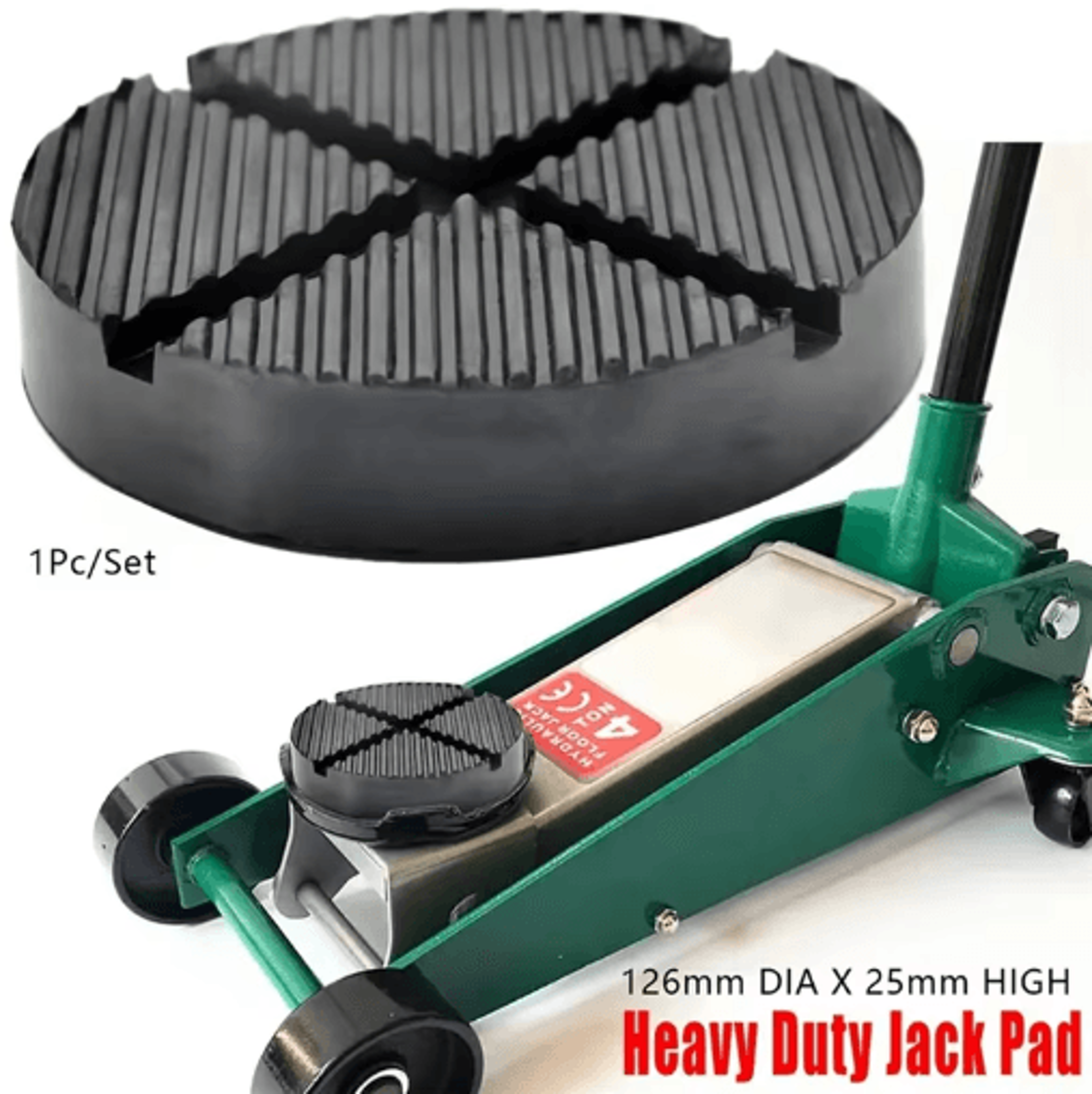 Rubber Car Jack Pad  Pinch Weld Frame Protector For Floor Jacks 0