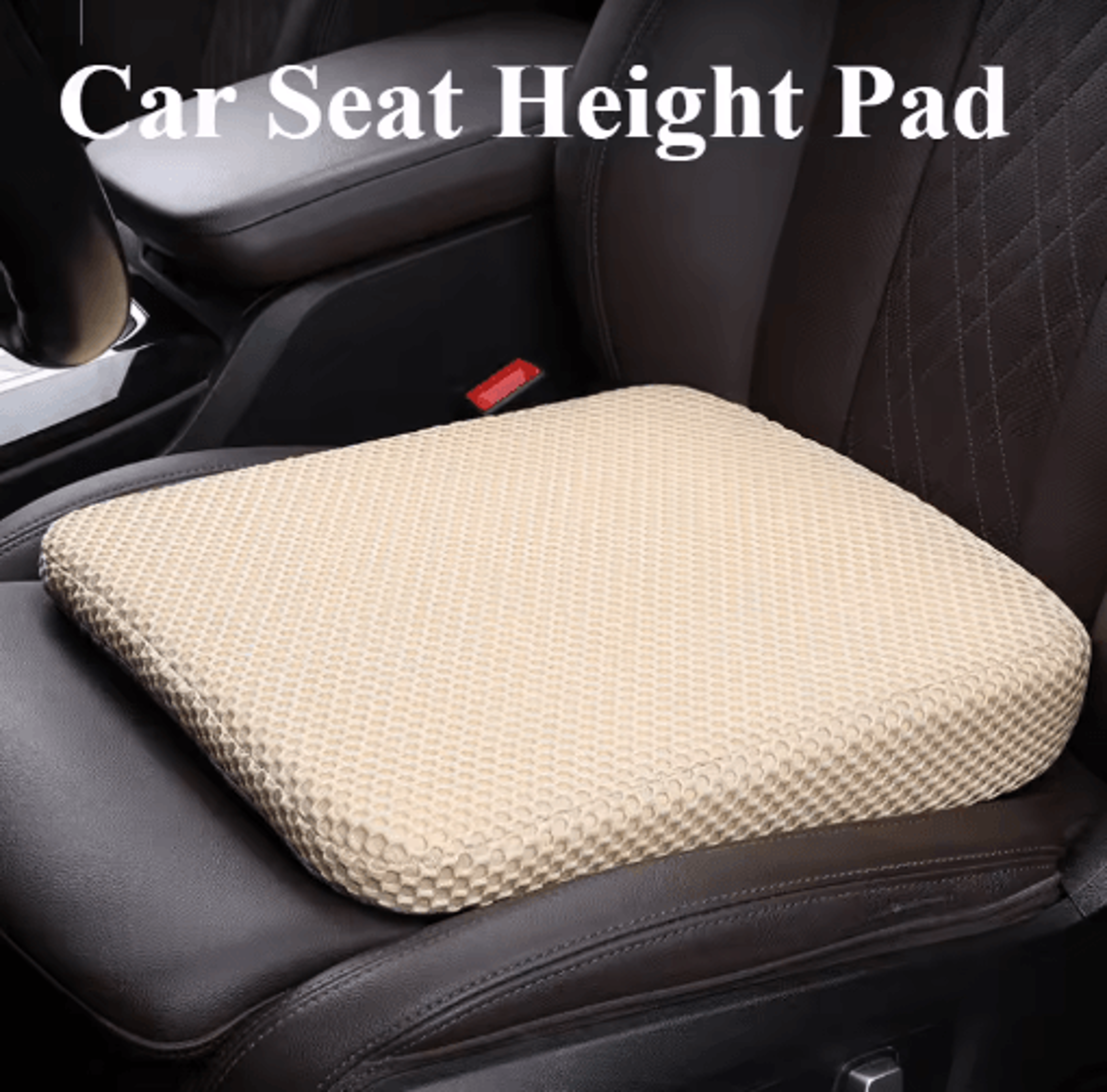 breathable honeycomb memory foam car seat cushion for all-day comfort