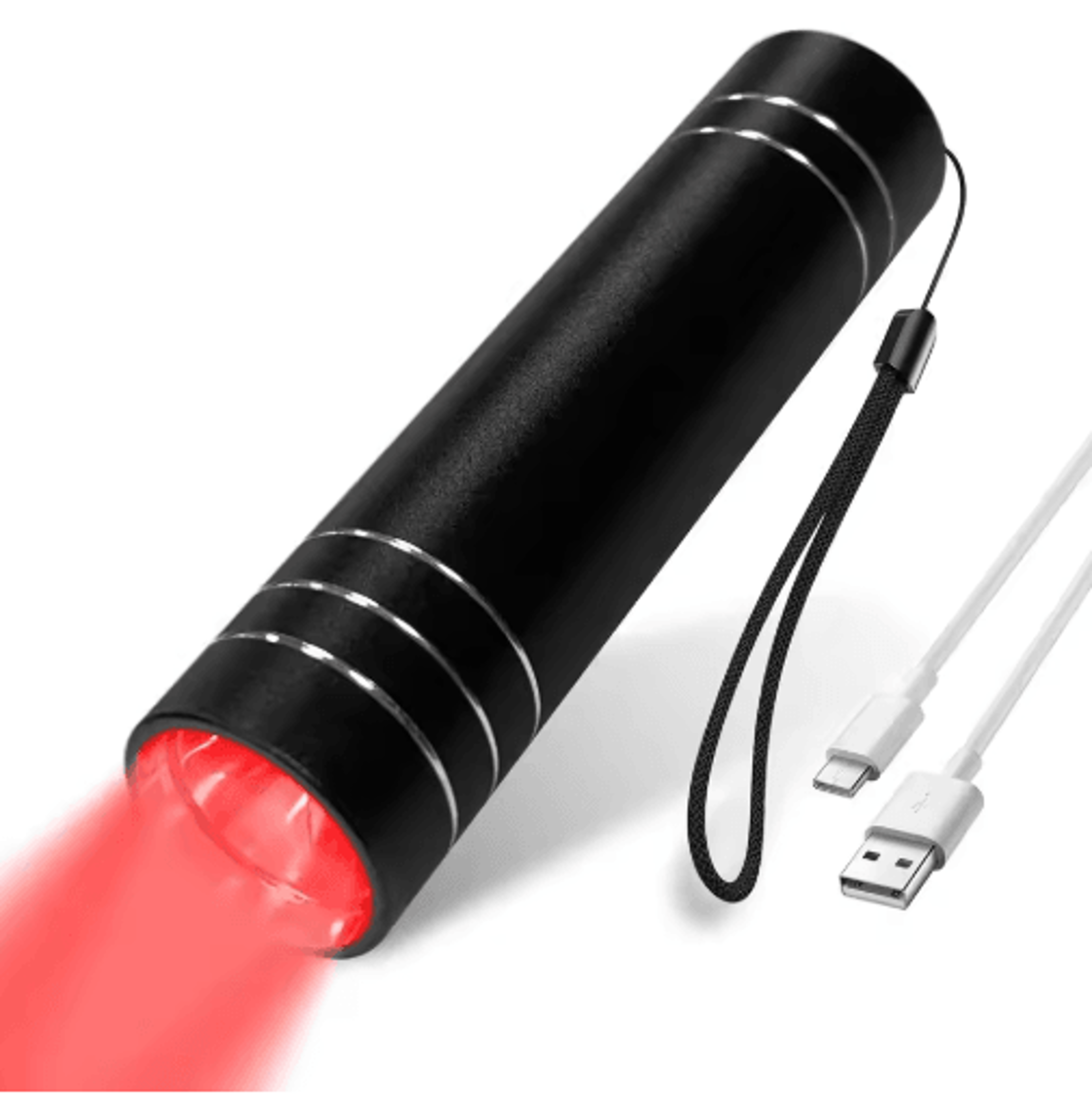 Professional Red  Blue LED Therapy Flashlight  Portable Light Therapy Device 6