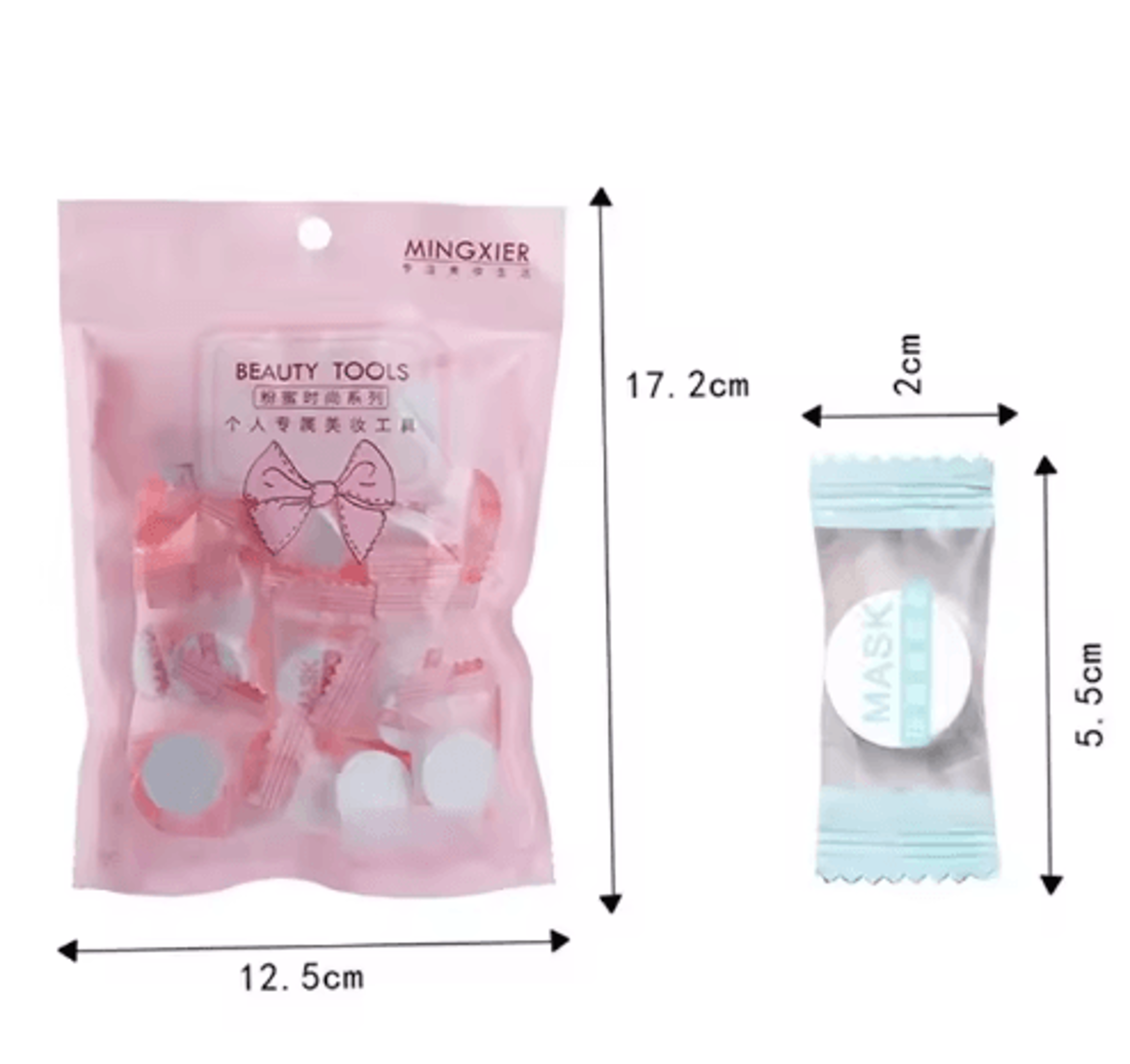 Portable Compressed Face Towels  Disposable Cotton Coin Tissue For Travel  Skincare 4