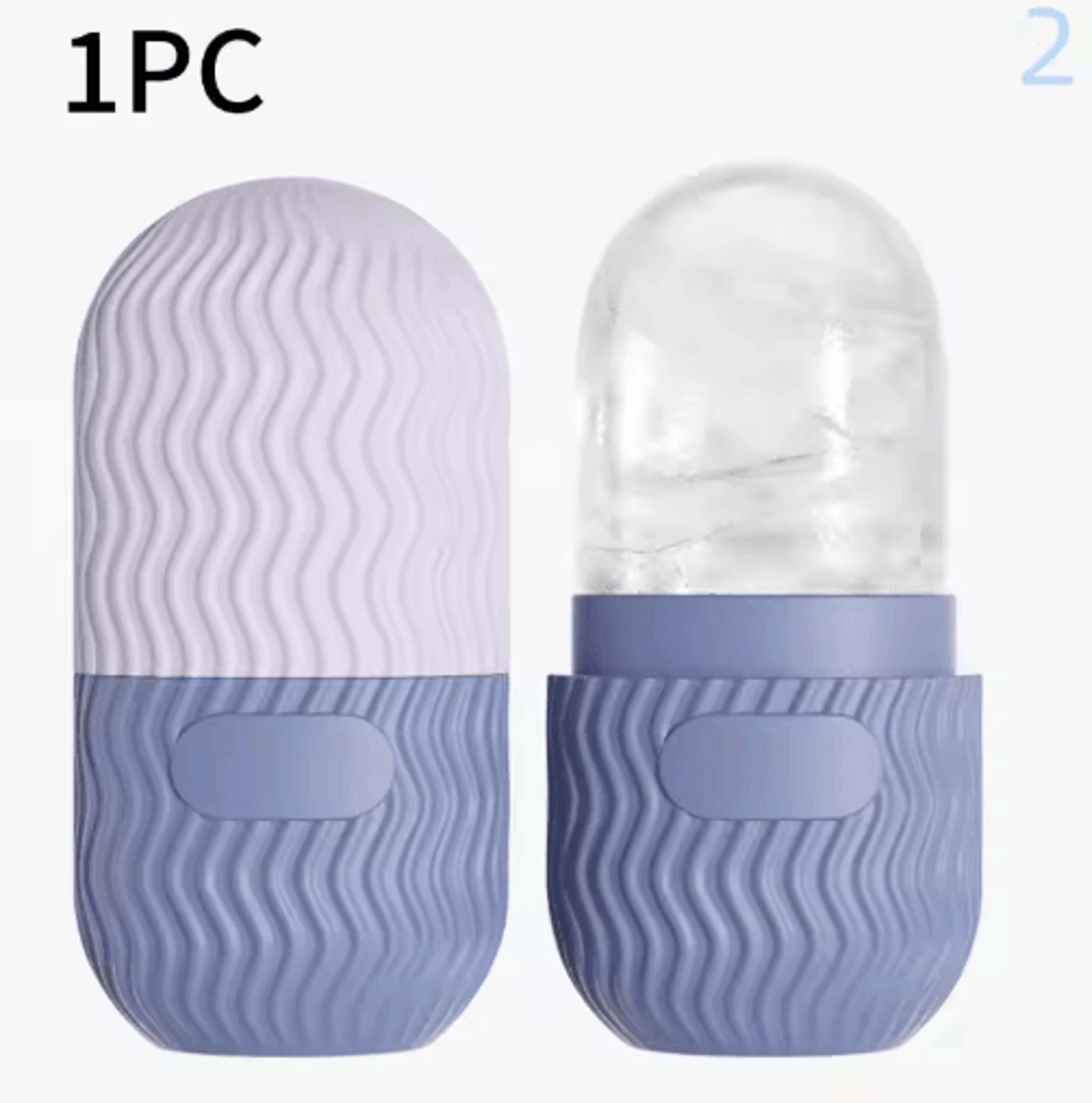 Silicone Face Ice Roller  Reusable Cold Therapy Beauty Tool For Refreshing Skincare 1