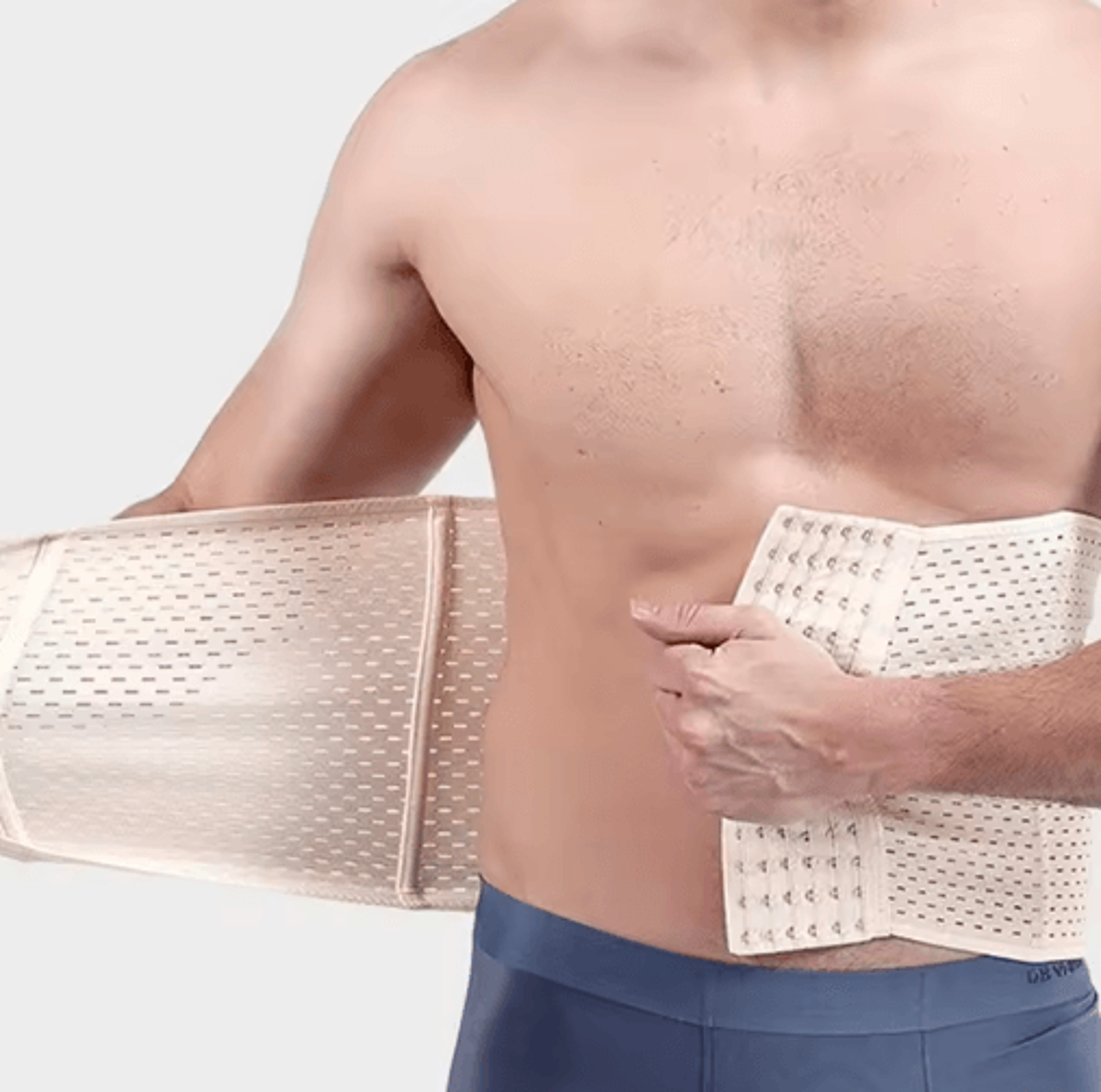Mens Waist Trainer Body Shaper  Compression Tummy Control Belt For Fitness  Everyday Wear 7