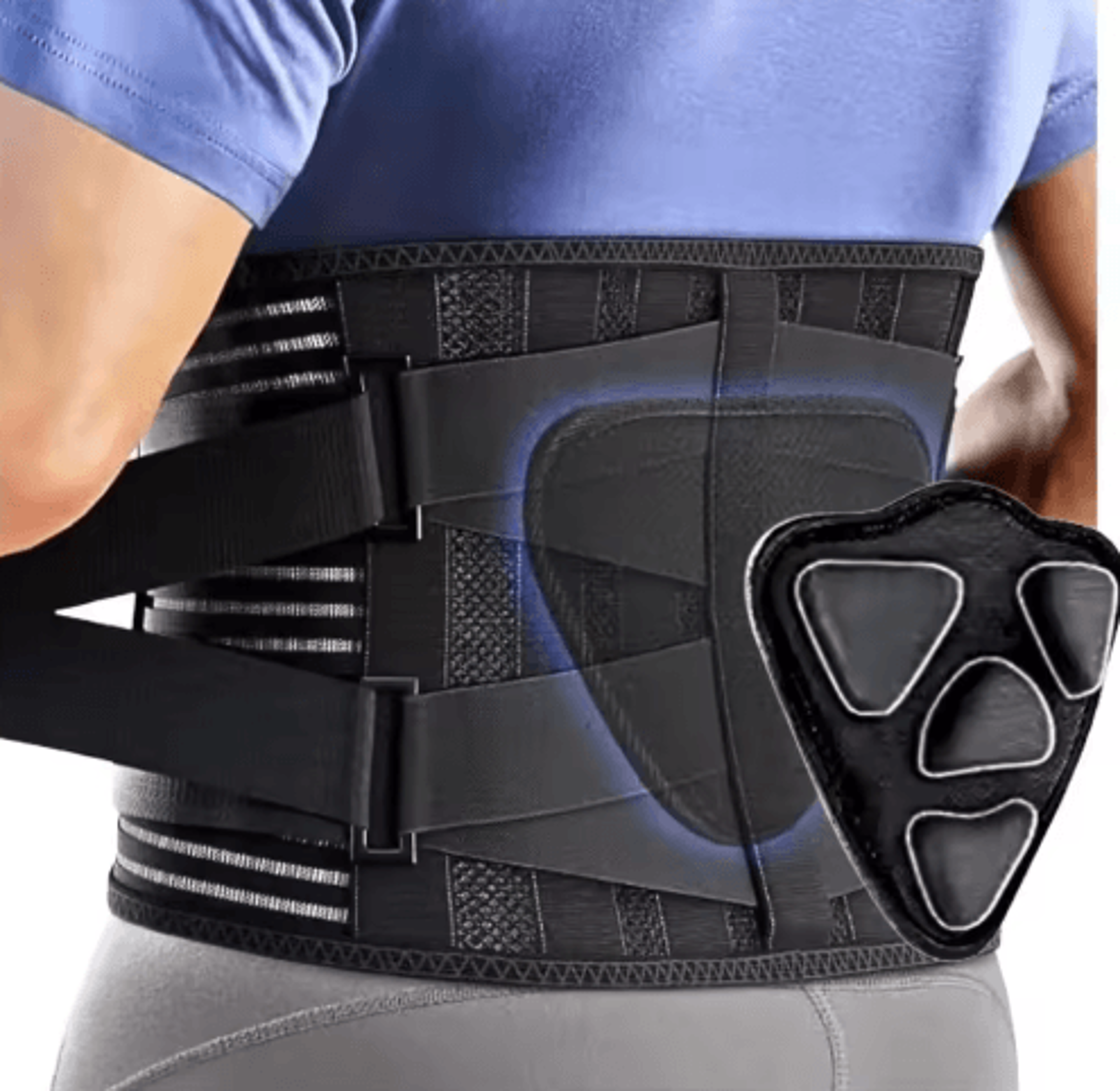 Back Brace Lower Back Support Belt Lumbar Support Sciatica Brace Back Support Belt 0