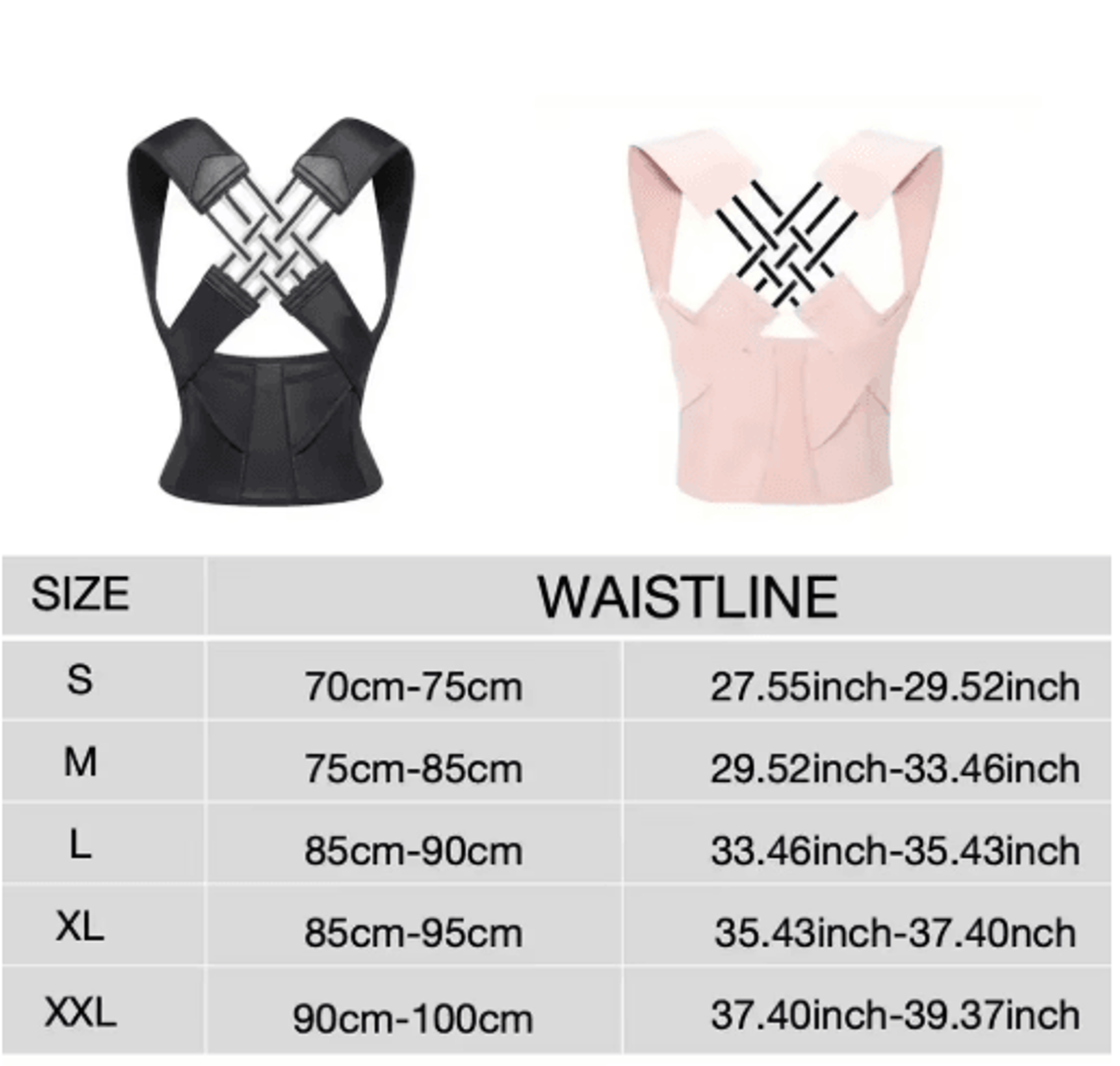 Posture Corrector Back Support Belt Shoulder Posture Brace Back Straightener Posture Correction Bra 9