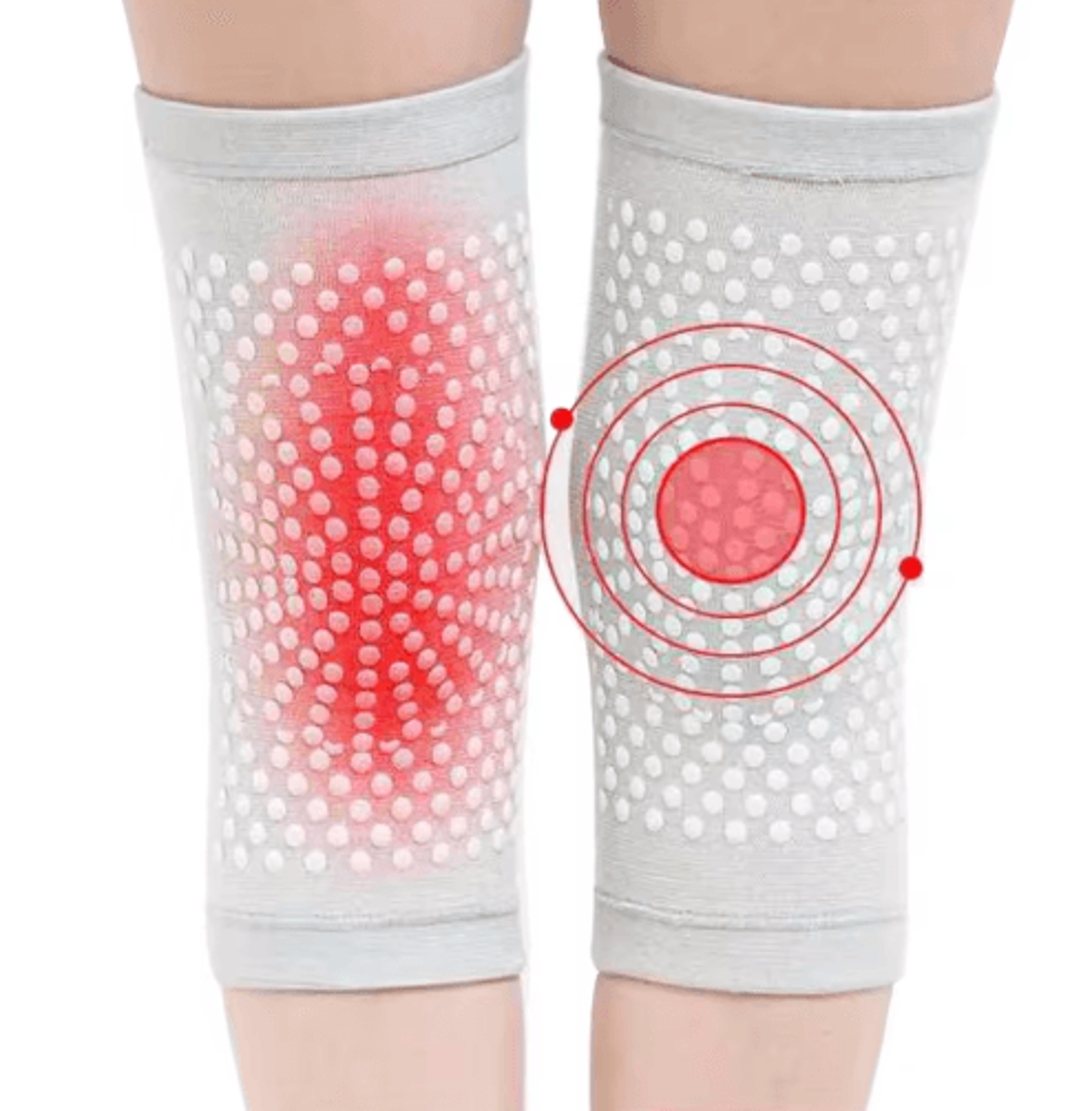 2PCS SelfWarming Knee Support Sleeves  Comfortable Thermal Knee Braces For Everyday Wear 5