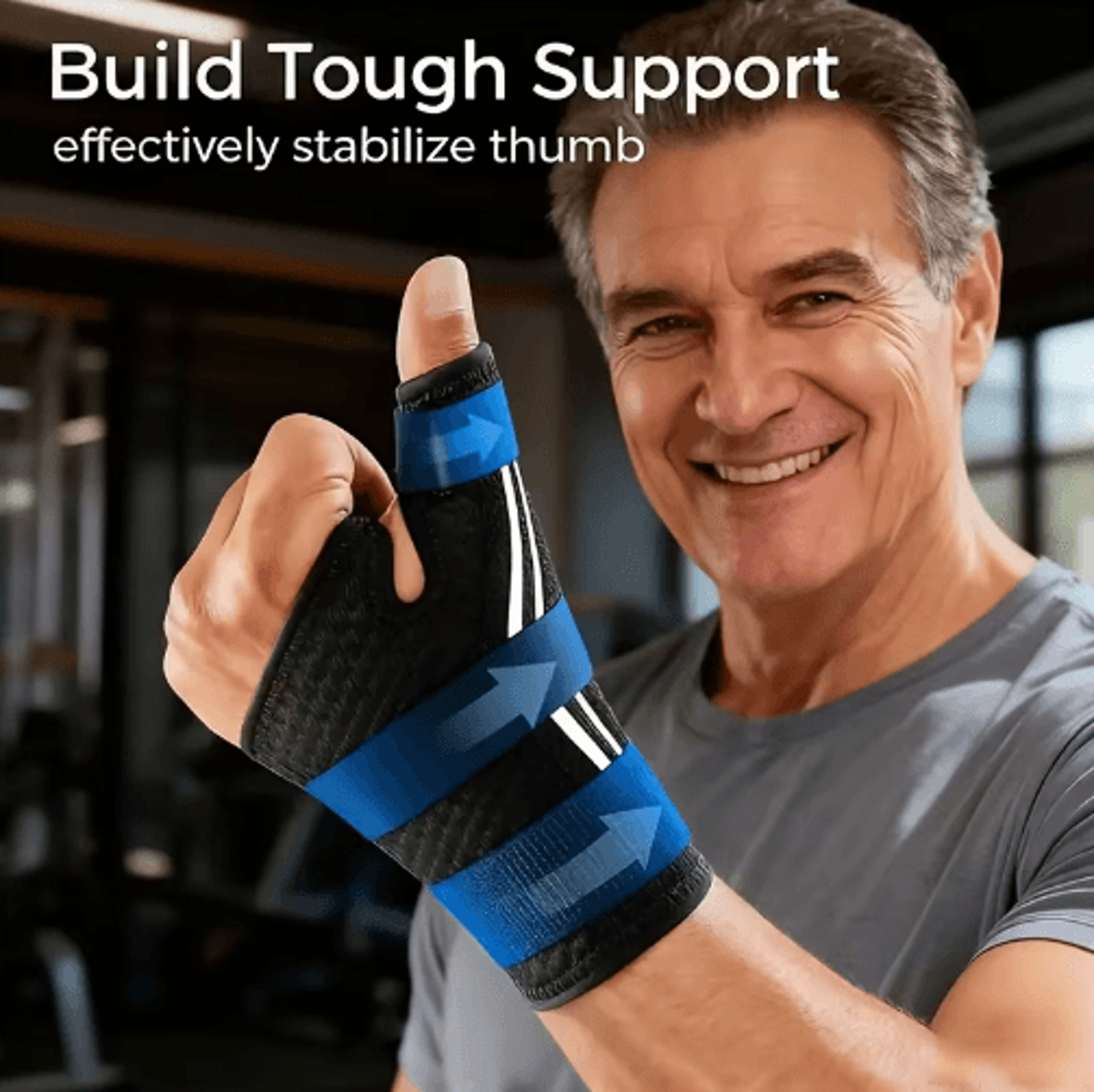 Adjustable Breathable Wrist Splint Brace  Secure Wrist Support For Sports  Daily Activities 4