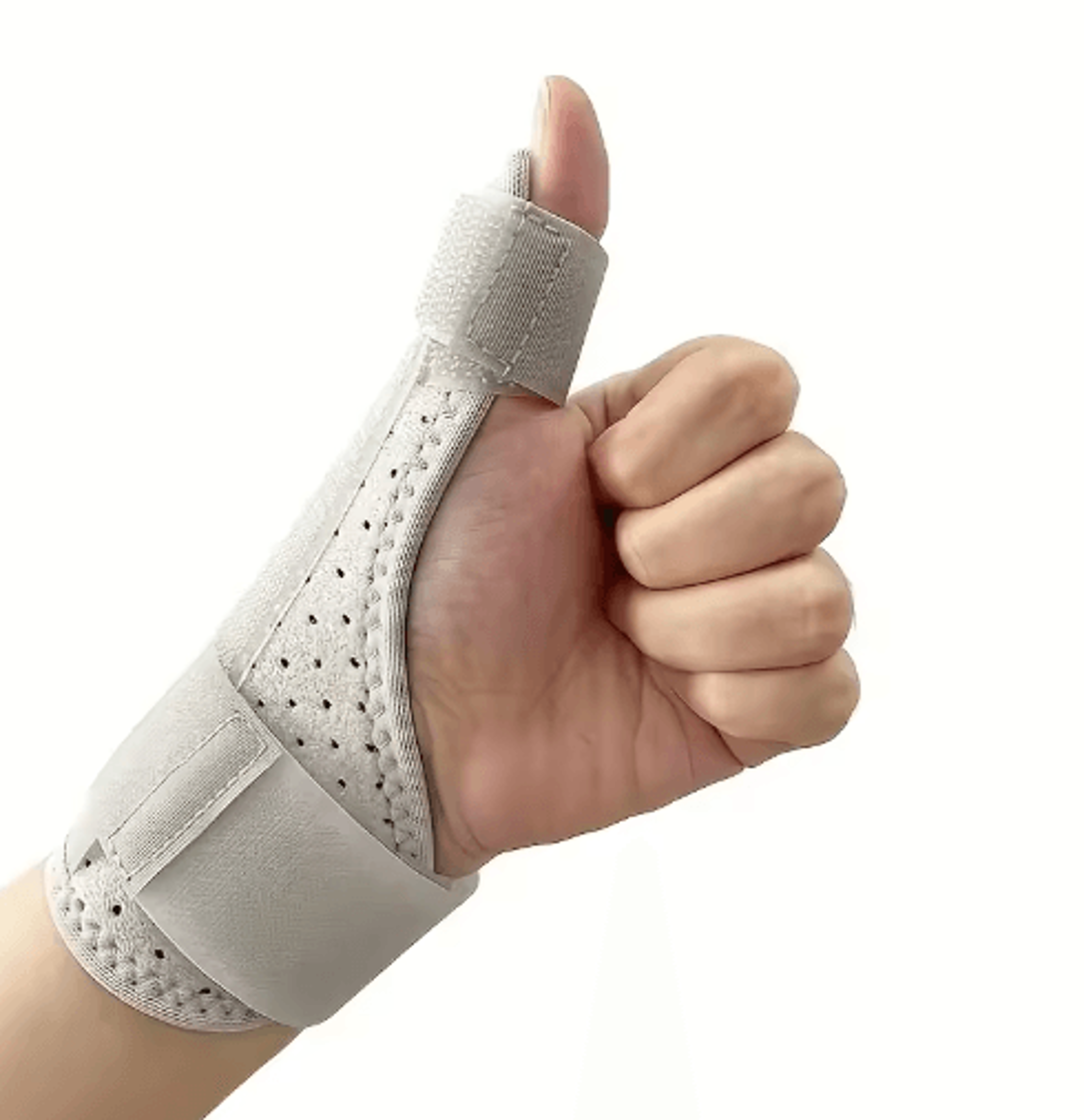 Adjustable Thumb  Wrist Support Brace With Aluminum Alloy Splint  Breathable Stabilizer For Left  R 3