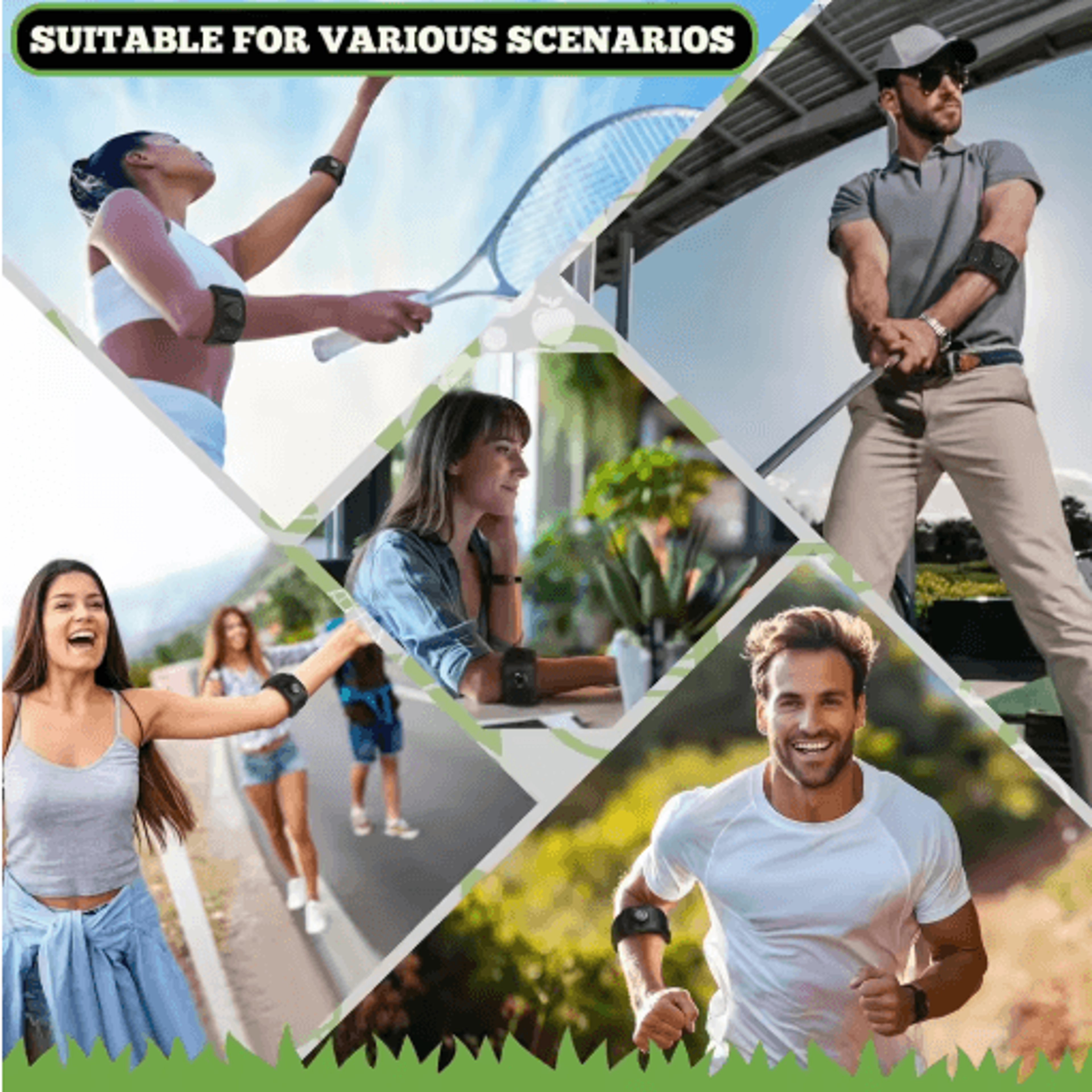 Tennis Elbow Brace Elbow Support Strap Forearm Brace Golf Elbow Strap Adjustable Elbow Brace 3