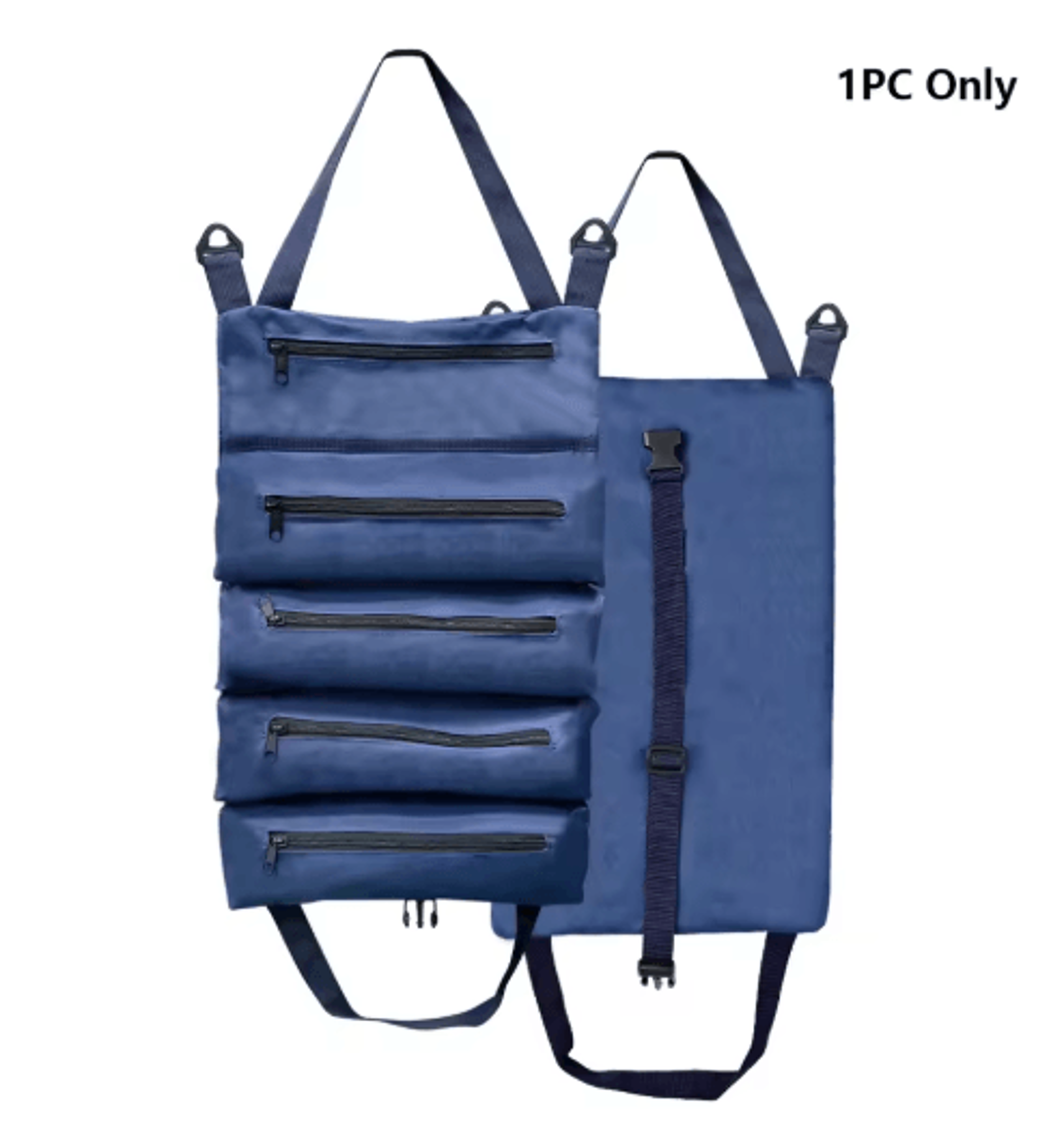Tool Roll Bag Tool Storage Bag Portable Tool Organizer Maintenance Tool Bag Canvas Tool Roll 3