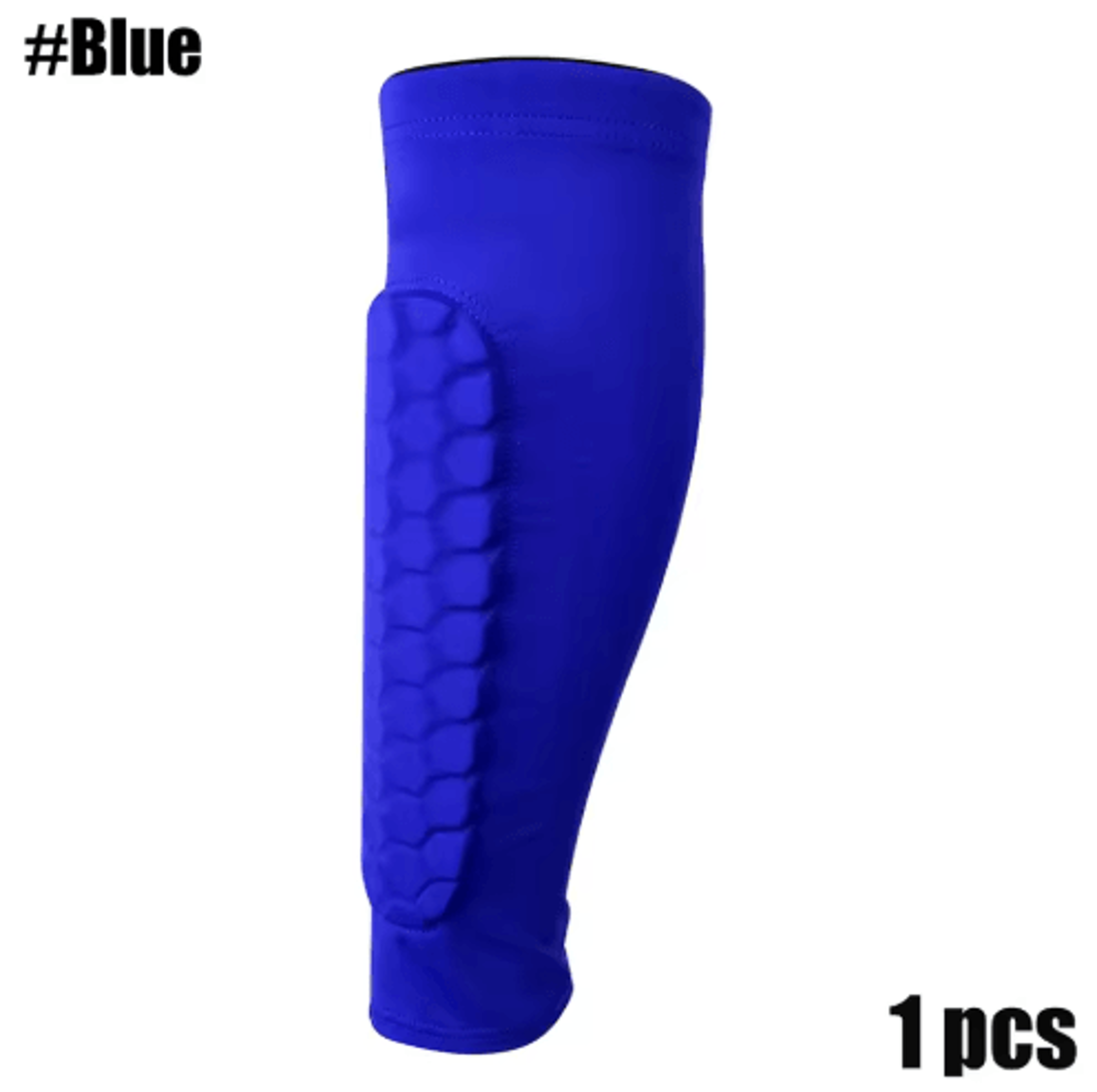 Soccer Shin Guard Compression Sleeve With Honeycomb Padding  Protective Leg Sleeve For Kids Youth   3