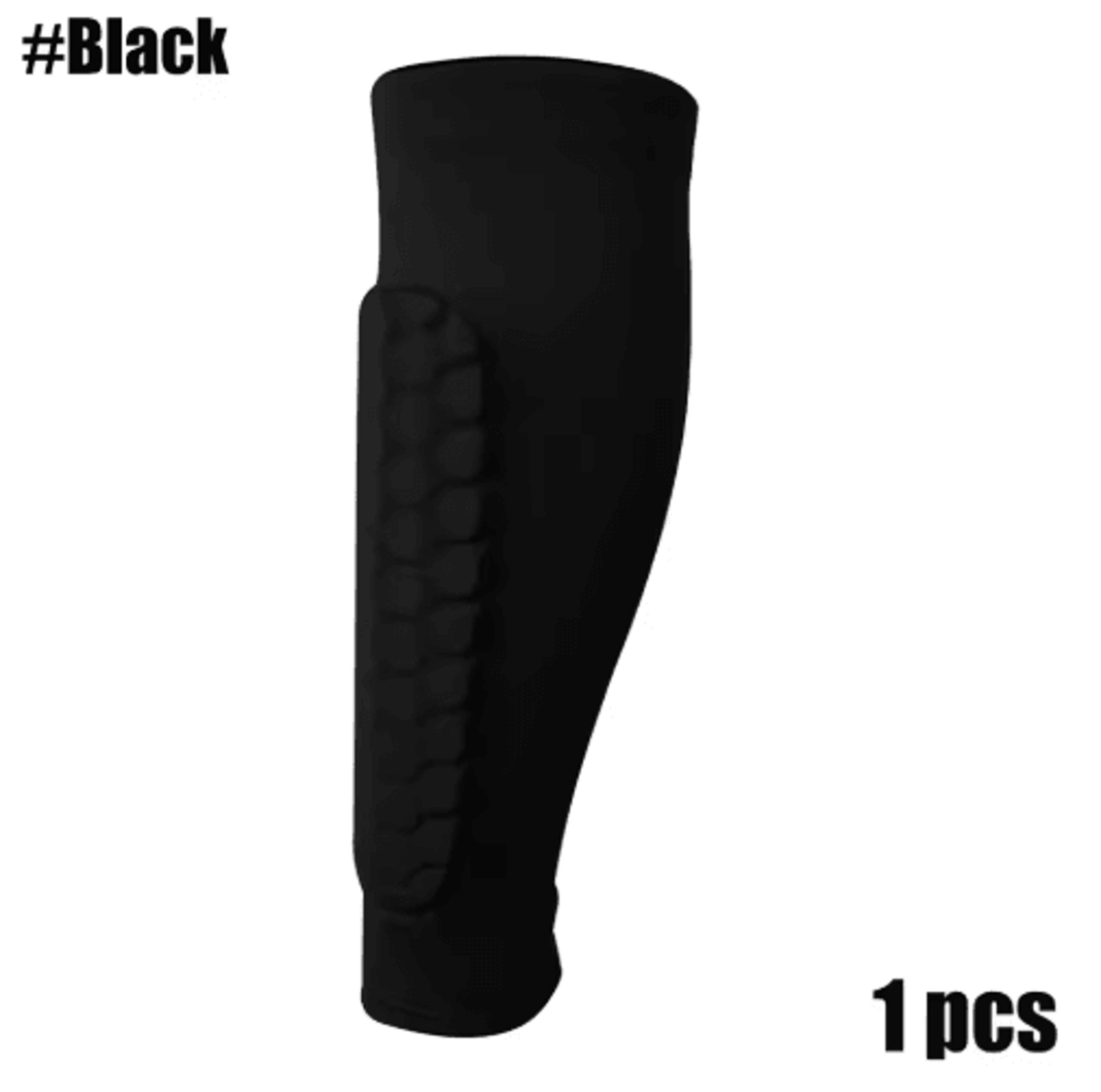 Soccer Shin Guard Compression Sleeve With Honeycomb Padding  Protective Leg Sleeve For Kids Youth   4