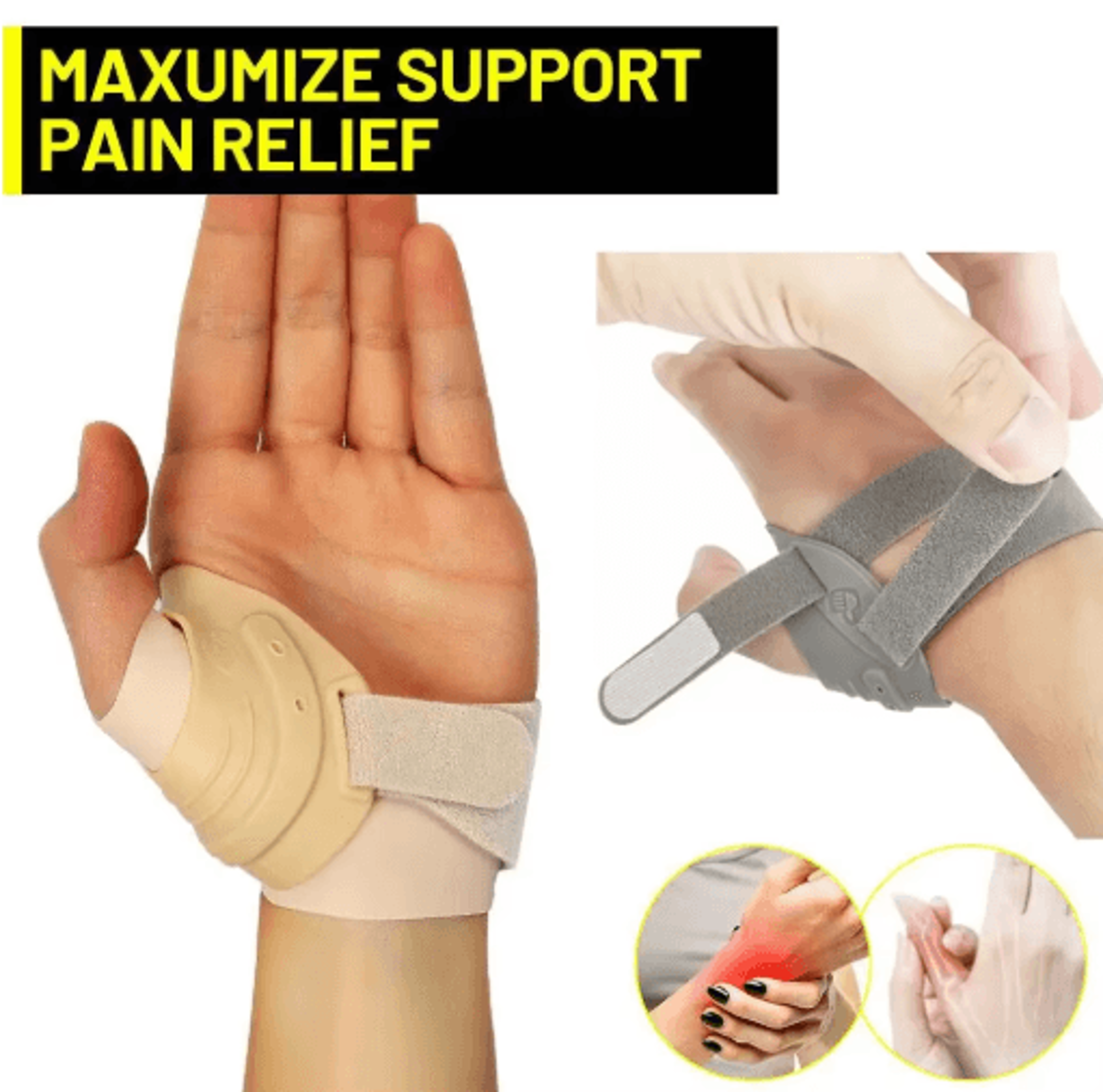 CMC Thumb Brace  Stabilizing Thumb Support Orthosis For Everyday Comfort 9
