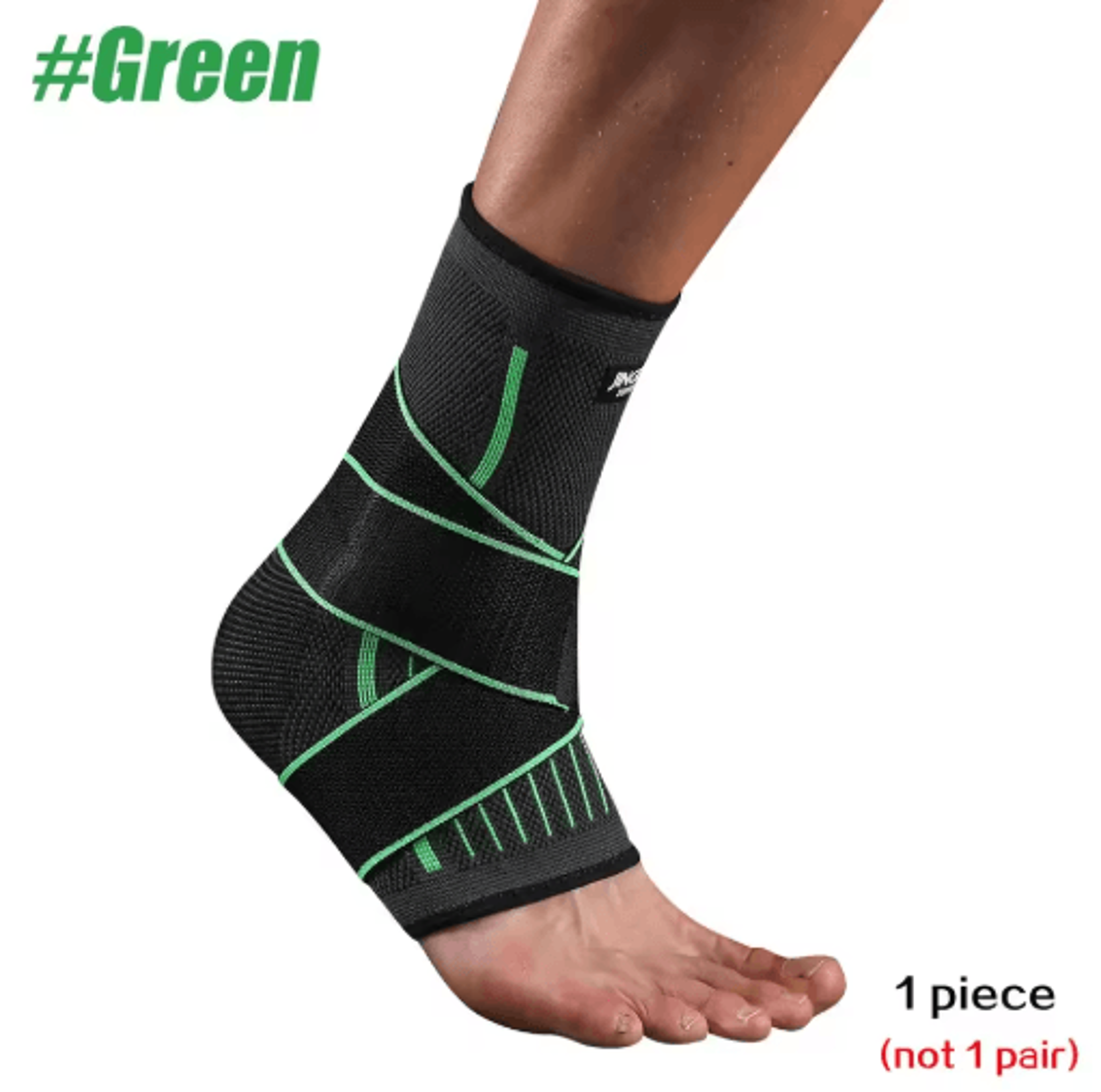Adjustable Ankle Compression Sleeve With Support Strap  Flexible Brace For Running  Everyday Activi 1