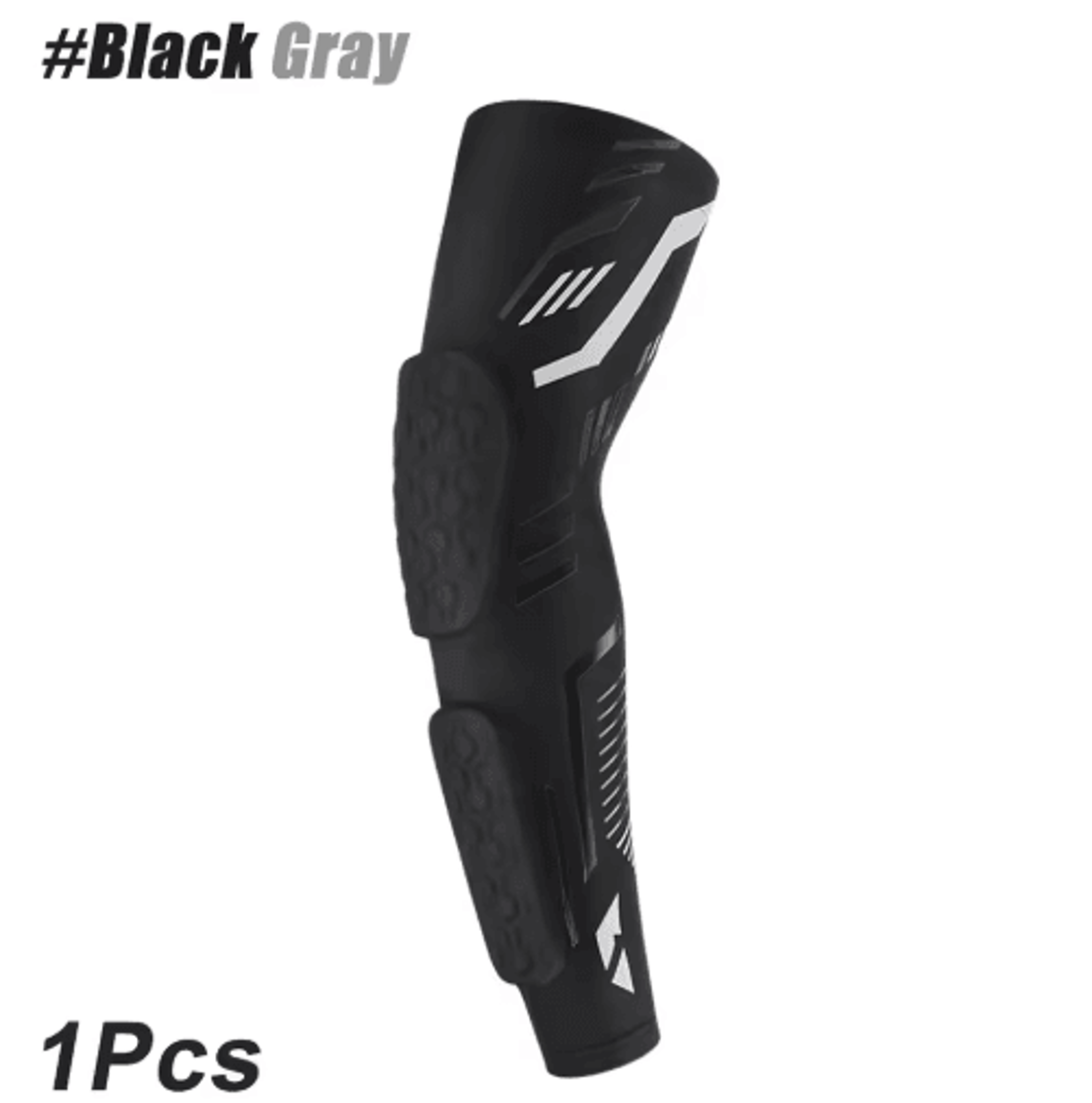 Padded Sports Arm Sleeve With Elbow Protection  Compression Arm Guard For Basketball Football  Trai 2