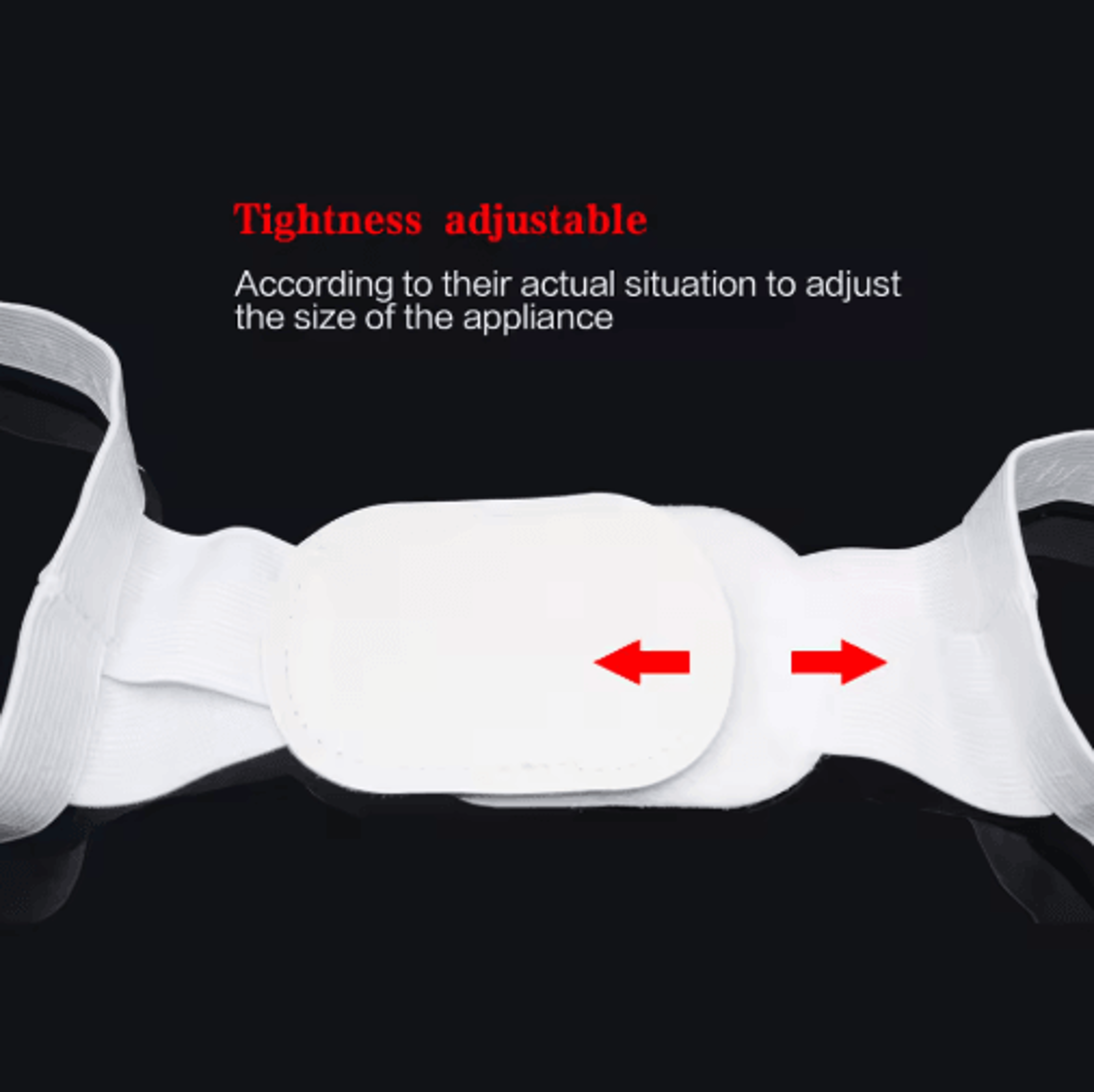 Adjustable Back  Shoulder Posture Support Brace  Spine Alignment Belt For Adults  Children SXXL 3
