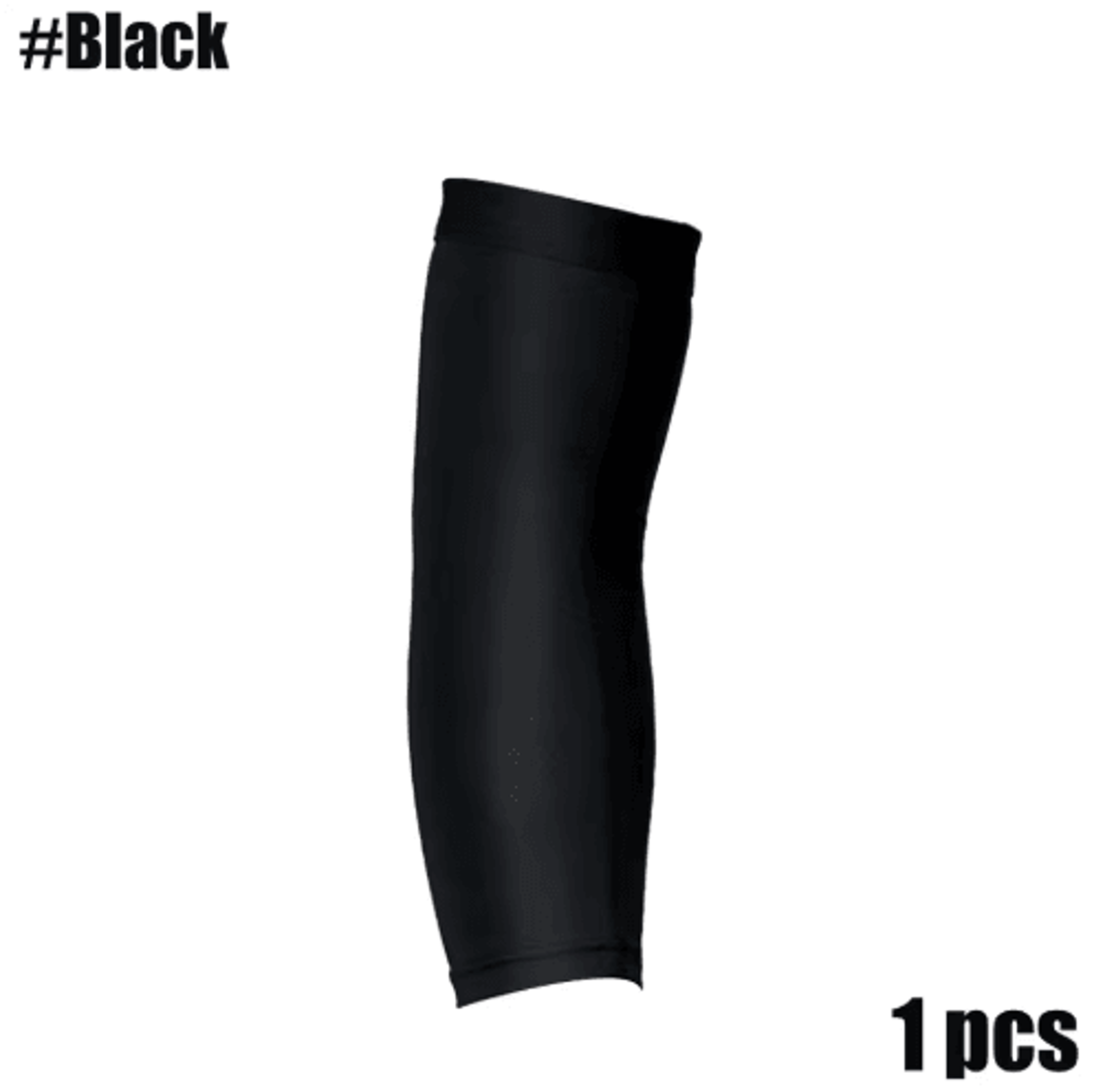 Breathable Compression Arm Sleeve With Elbow Pad  UV Protection Sports Arm Guard For Running Basket 5