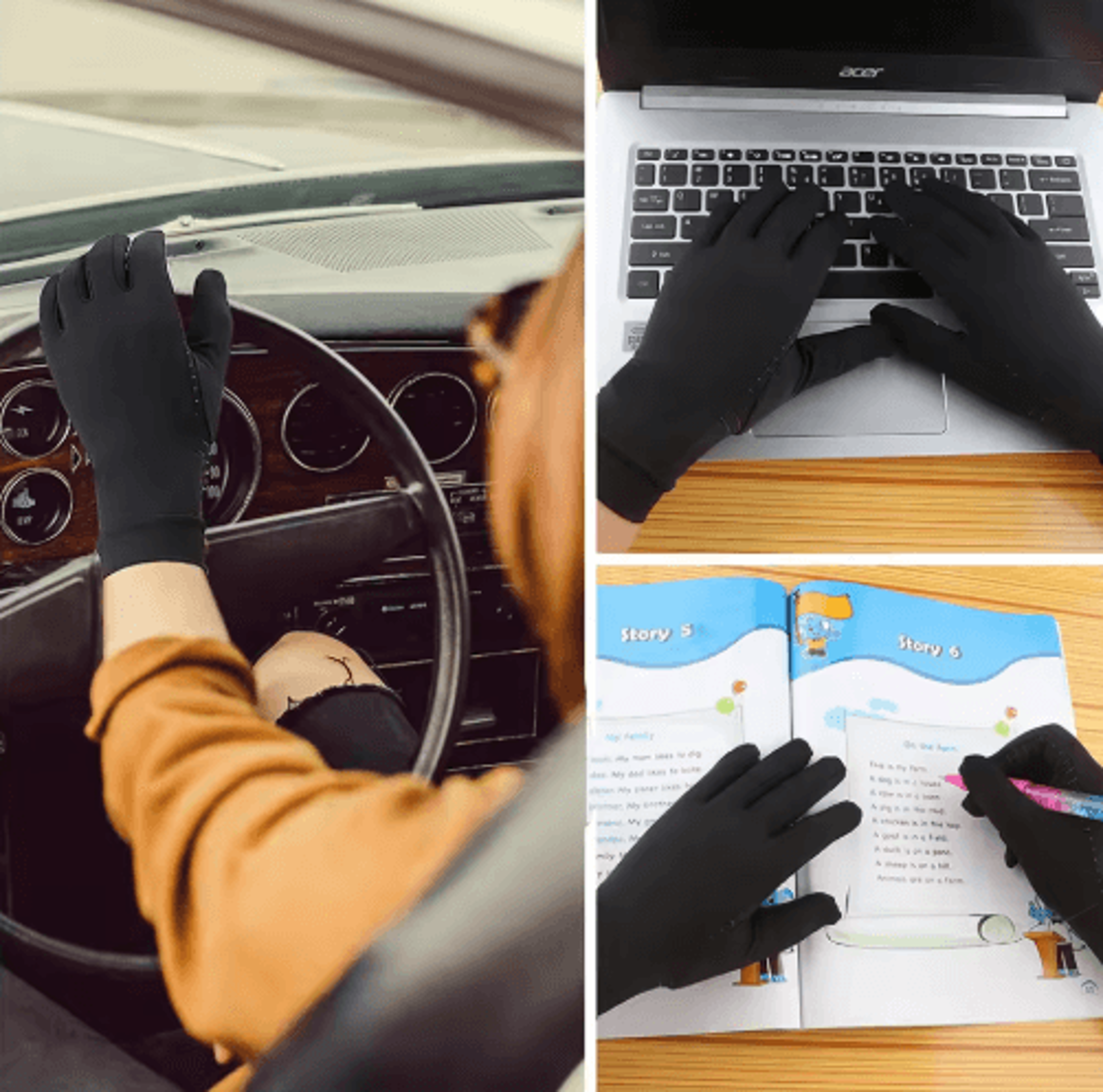 Copper Compression Arthritis Gloves  Breathable FullFinger Support Gloves For Everyday Comfort 6