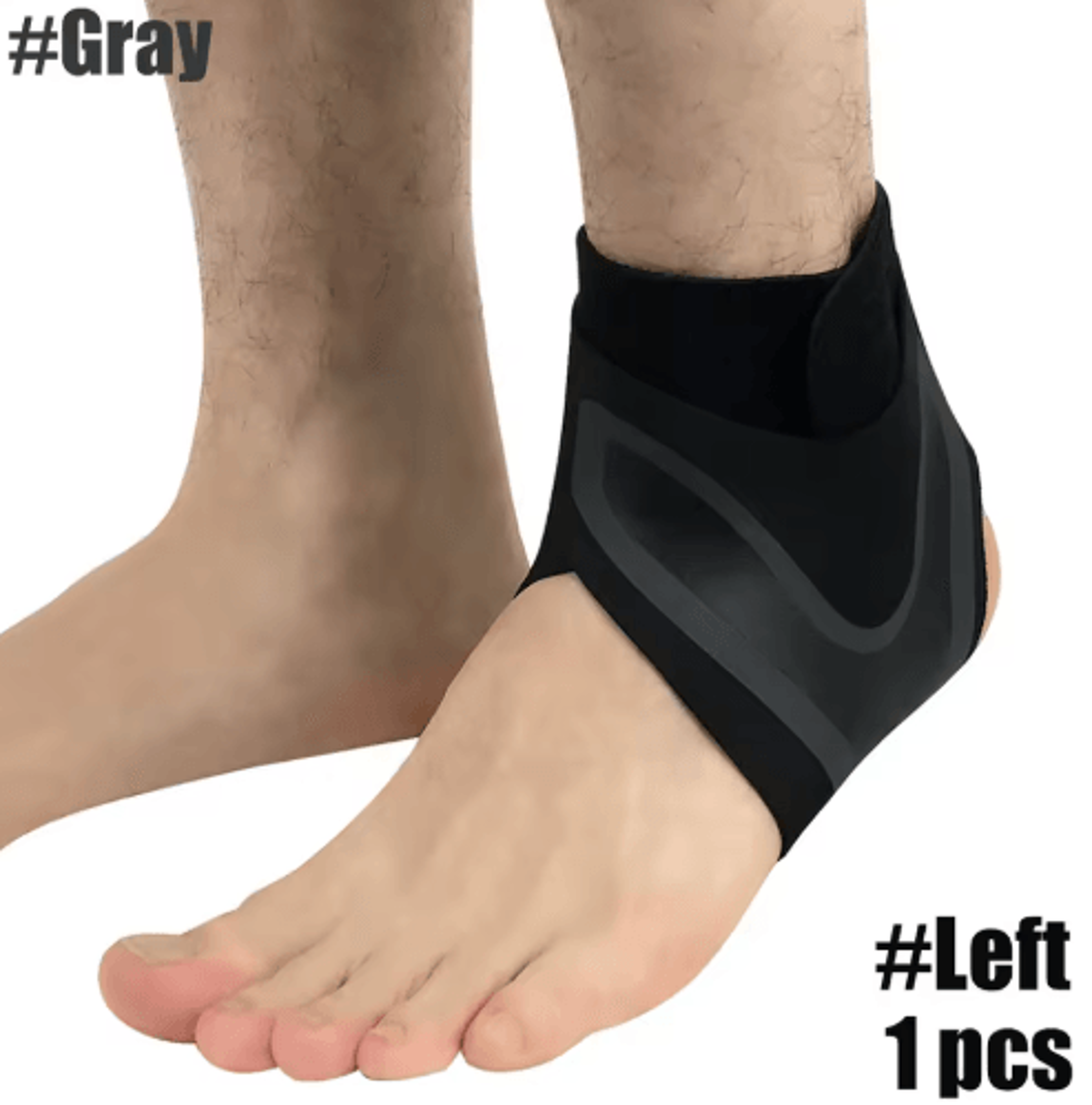 Adjustable Sports Ankle Stabilizer Brace  Compression Foot Support Wrap For Running  Basketball 11