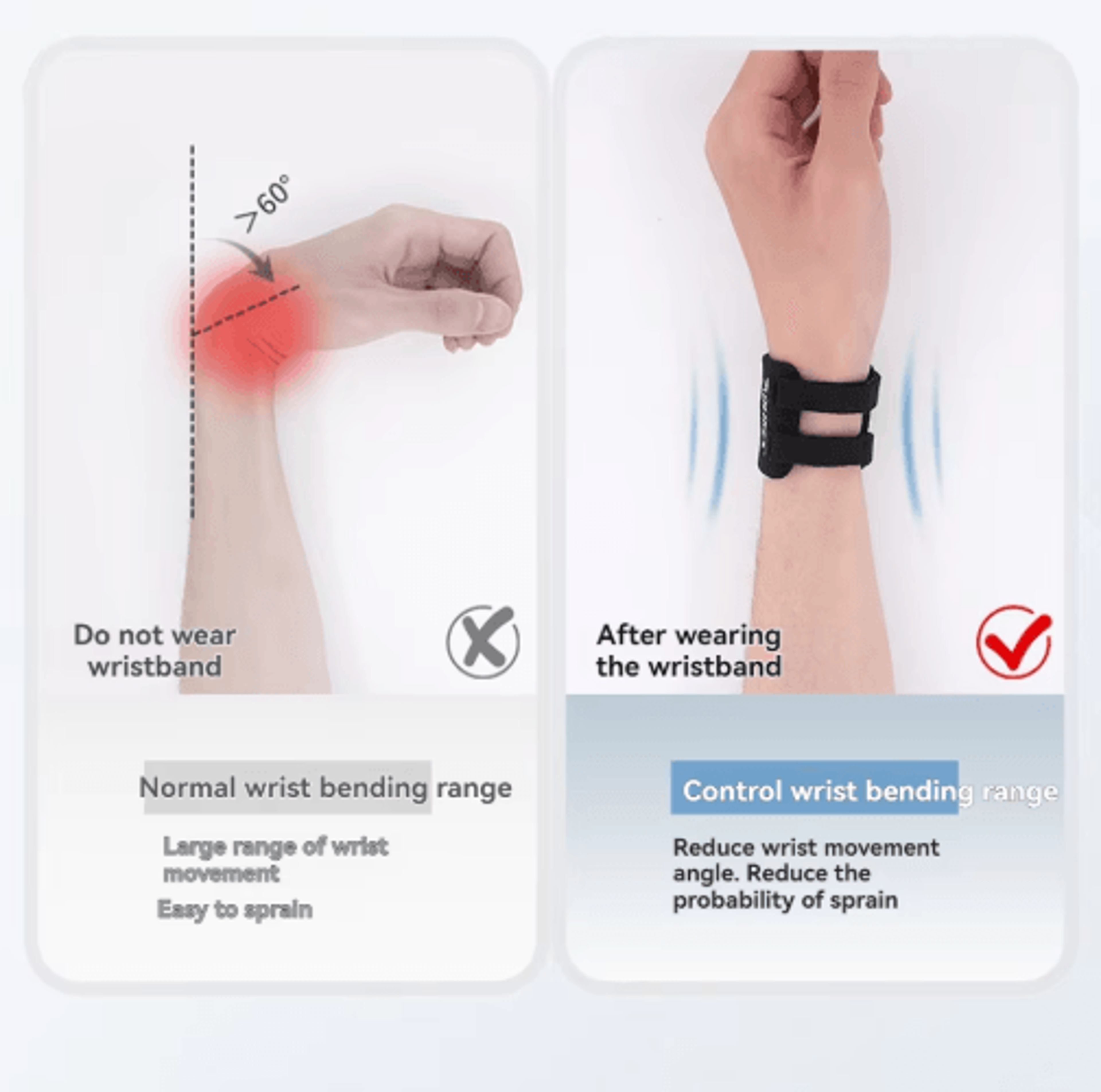AOLIKES TFCC Wrist Brace  Adjustable Wrist Support Brace For Ulnar Wrist Stability  WeightBearing A 3