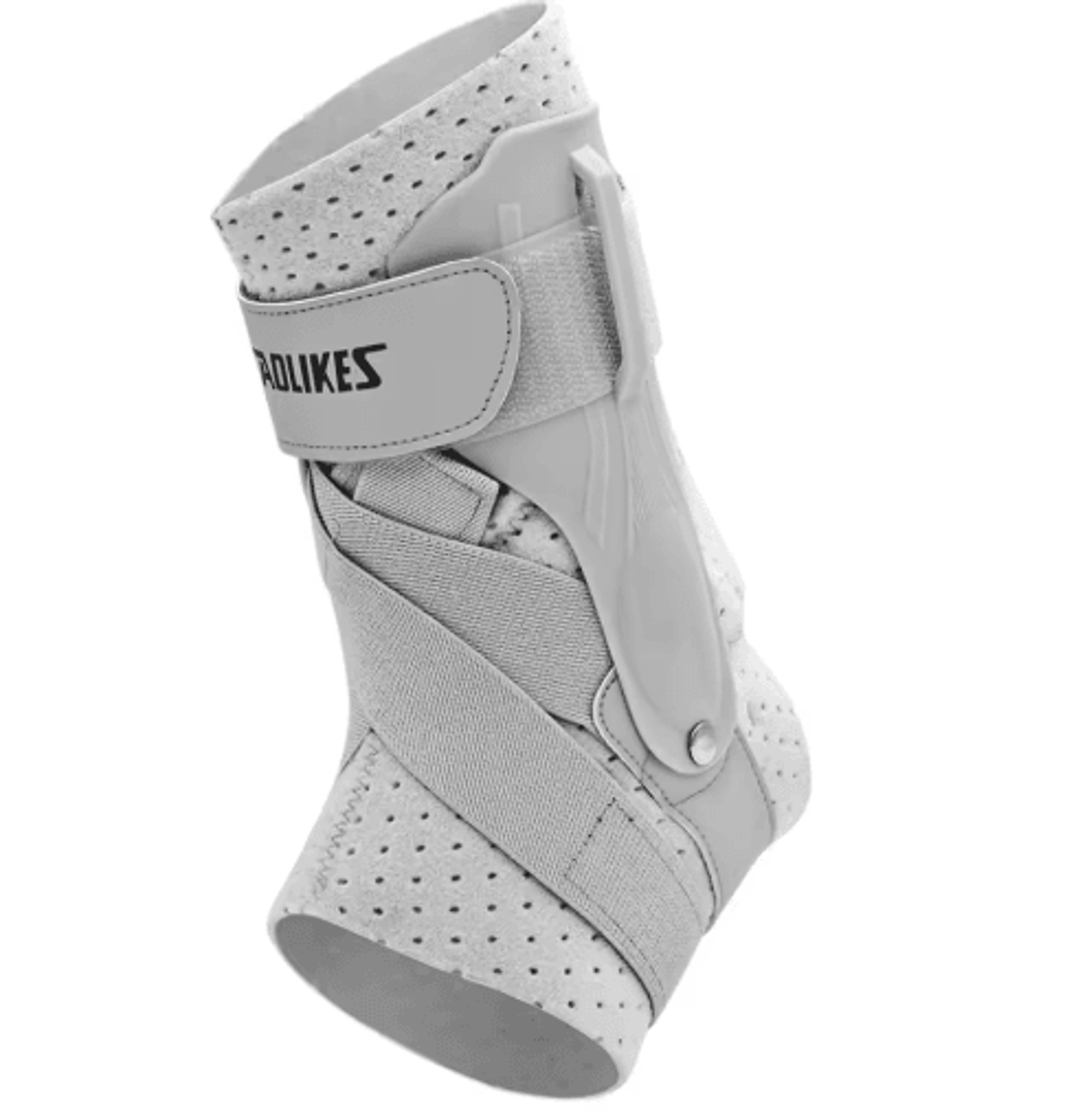 AOLIKES Ankle Brace With Side Stabilizers  Adjustable Ankle Support Brace For Sprained Ankles  Spor 1