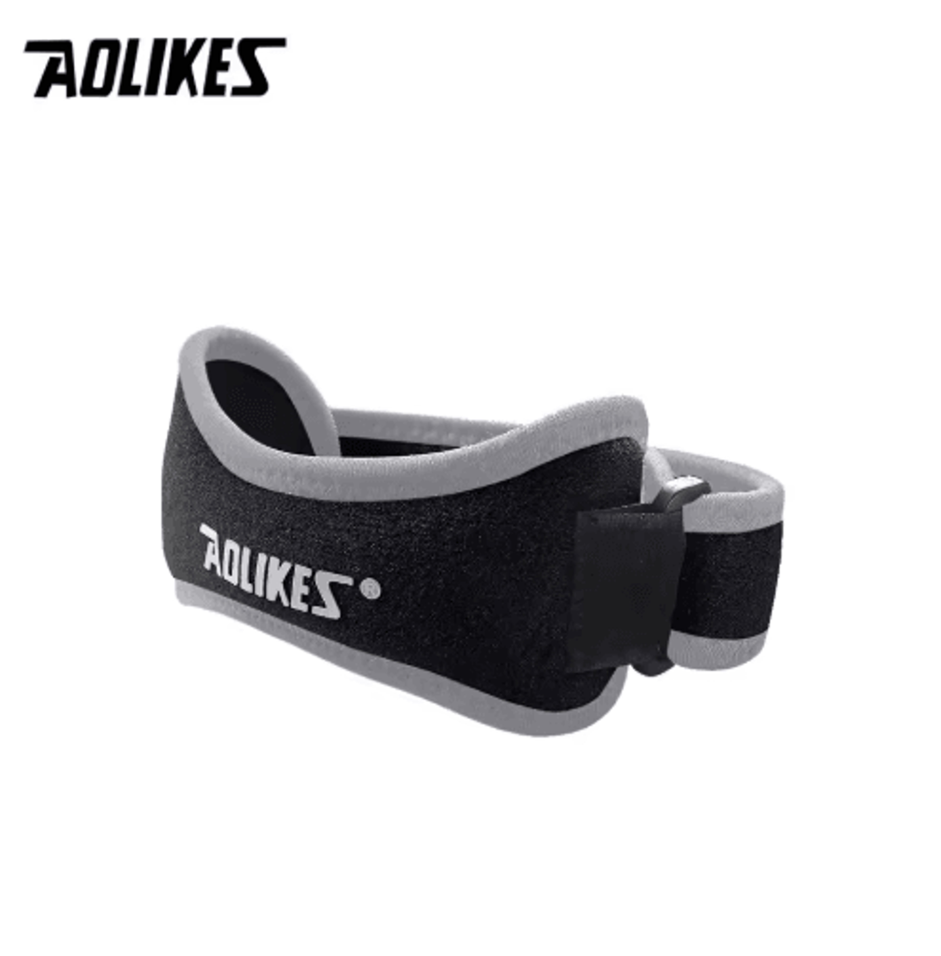 AOLIKES Patellar Tendon Knee Strap  Adjustable Knee Support Brace With Shock Absorption For Basketb 5