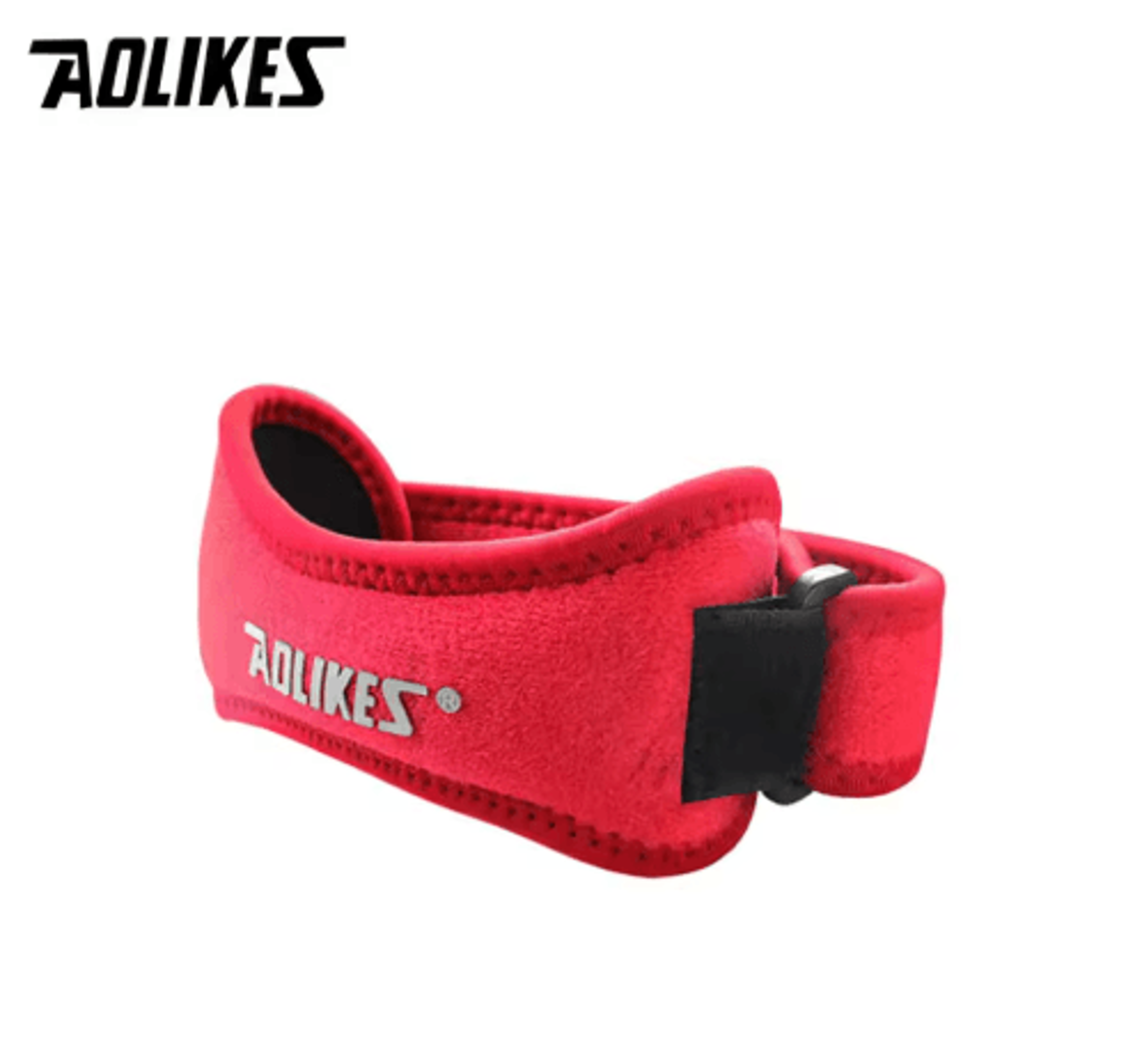 AOLIKES Patellar Tendon Knee Strap  Adjustable Knee Support Brace With Shock Absorption For Basketb 6