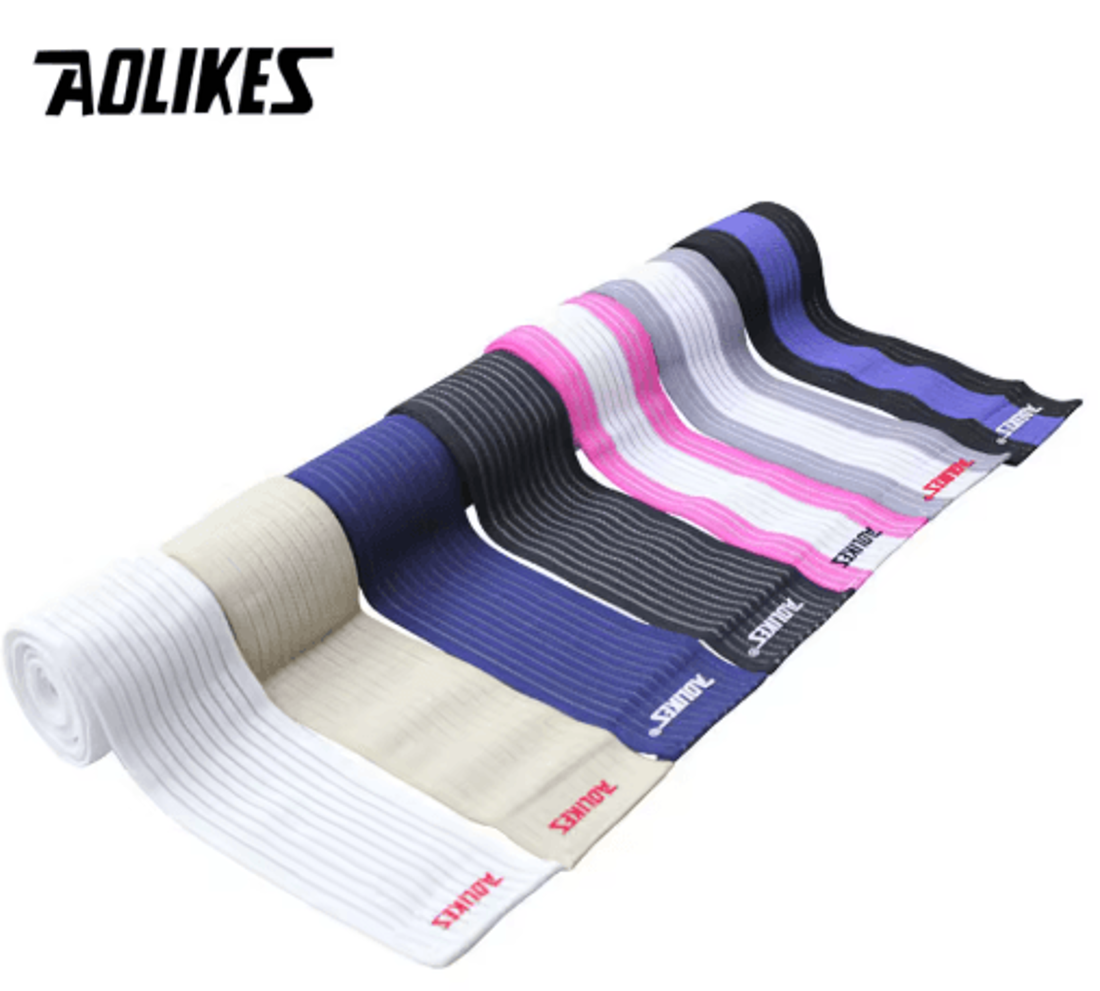 AOLIKES Elastic Ankle Support Wrap  Adjustable Ankle Compression Bandage For Sports Gym  Everyday P 11