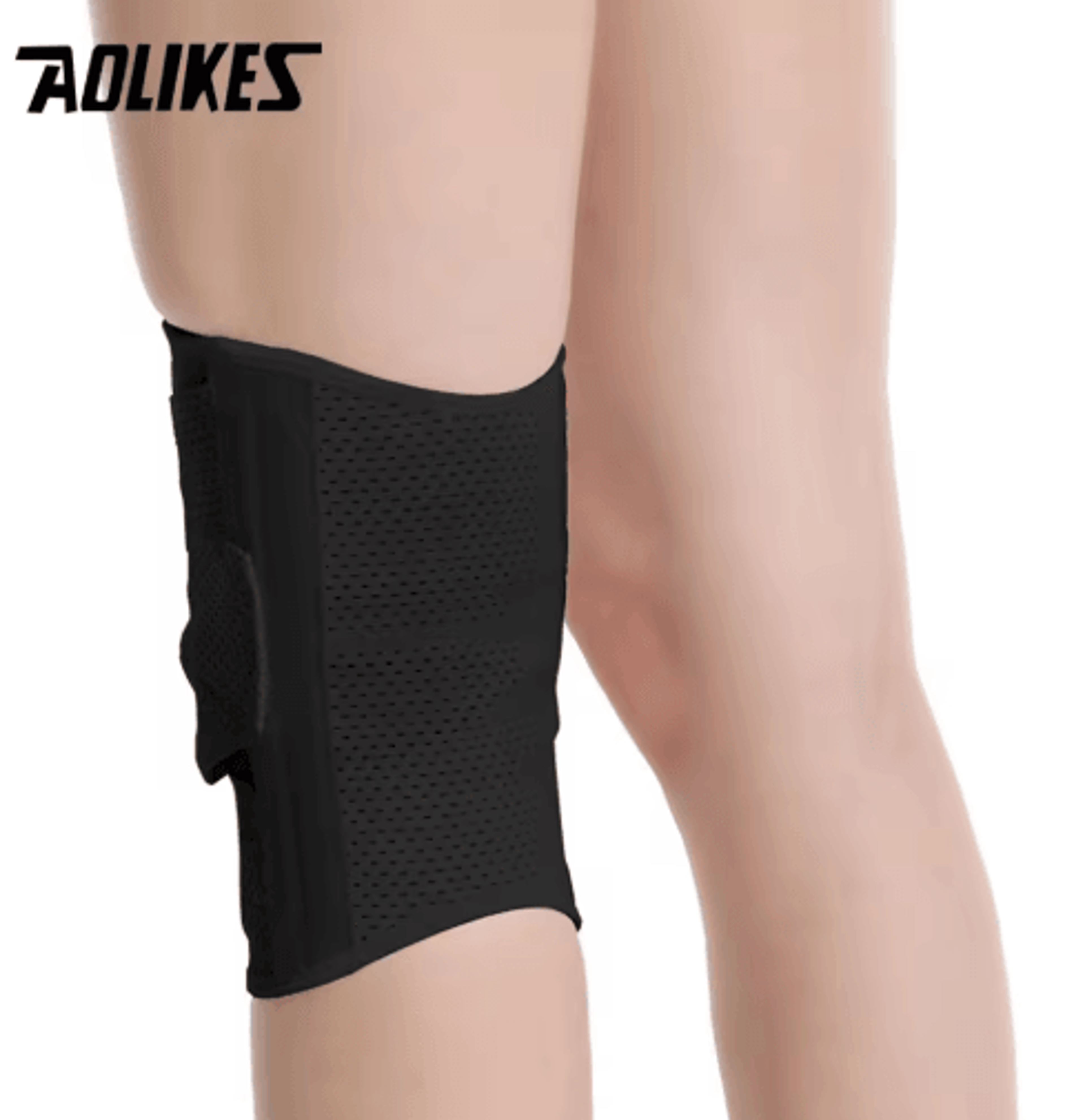 AOLIKES Knee Brace With Side Stabilizers  Knee Support Brace For Men  Women Everyday Stability  Act 6